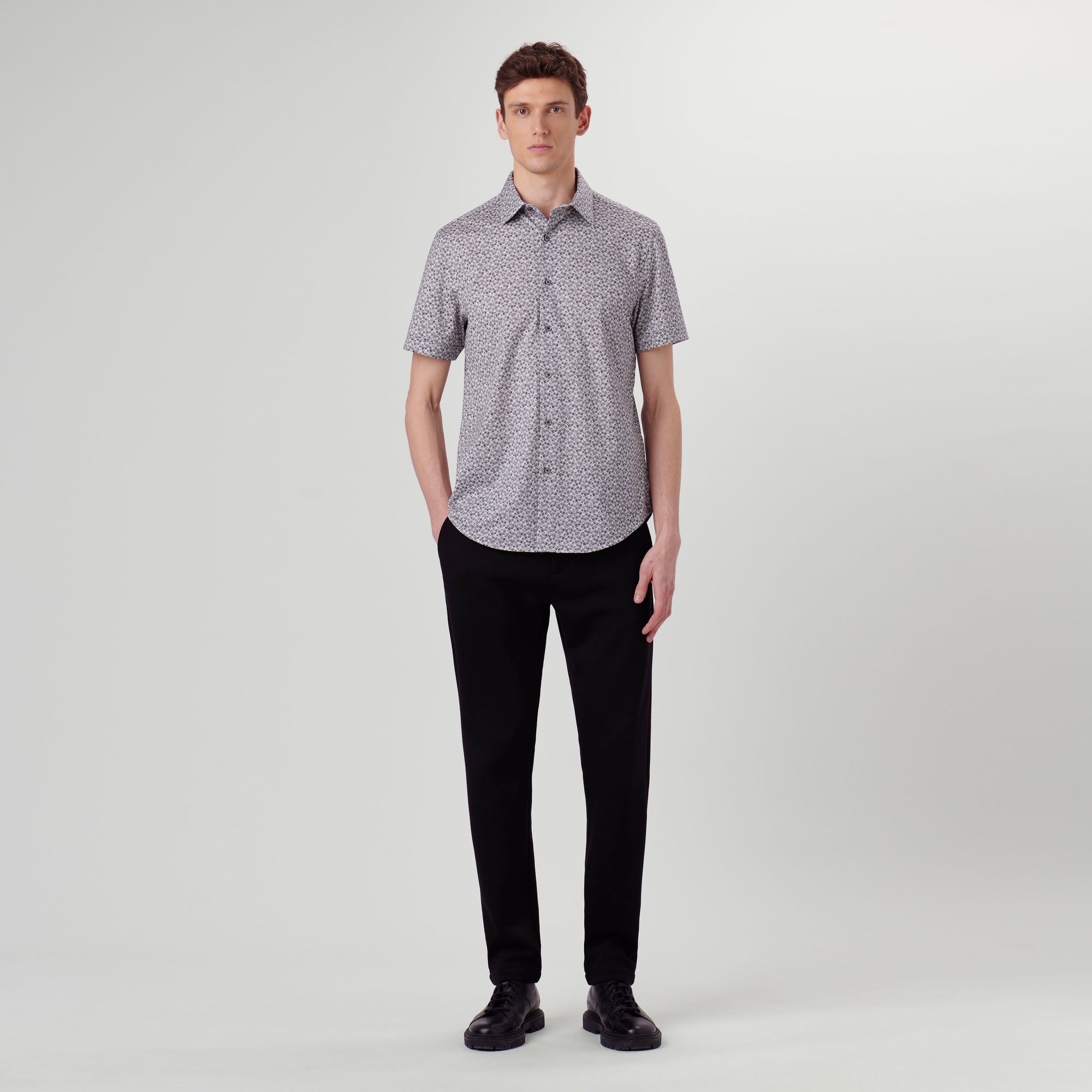 Miles Abstract OoohCotton Short Sleeve Shirt