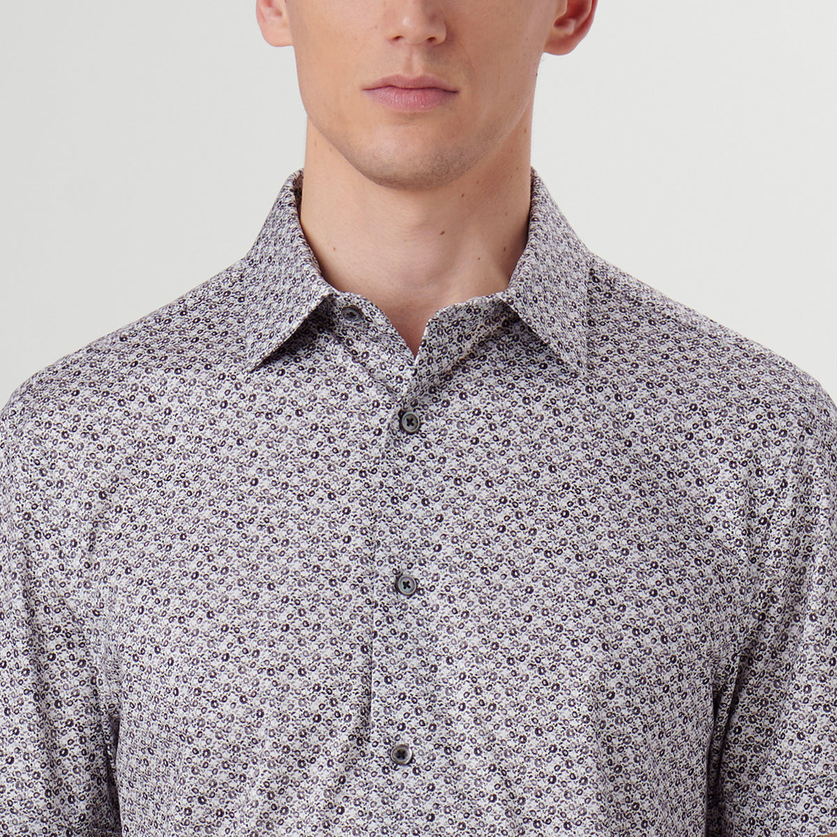 Miles Abstract OoohCotton Short Sleeve Shirt