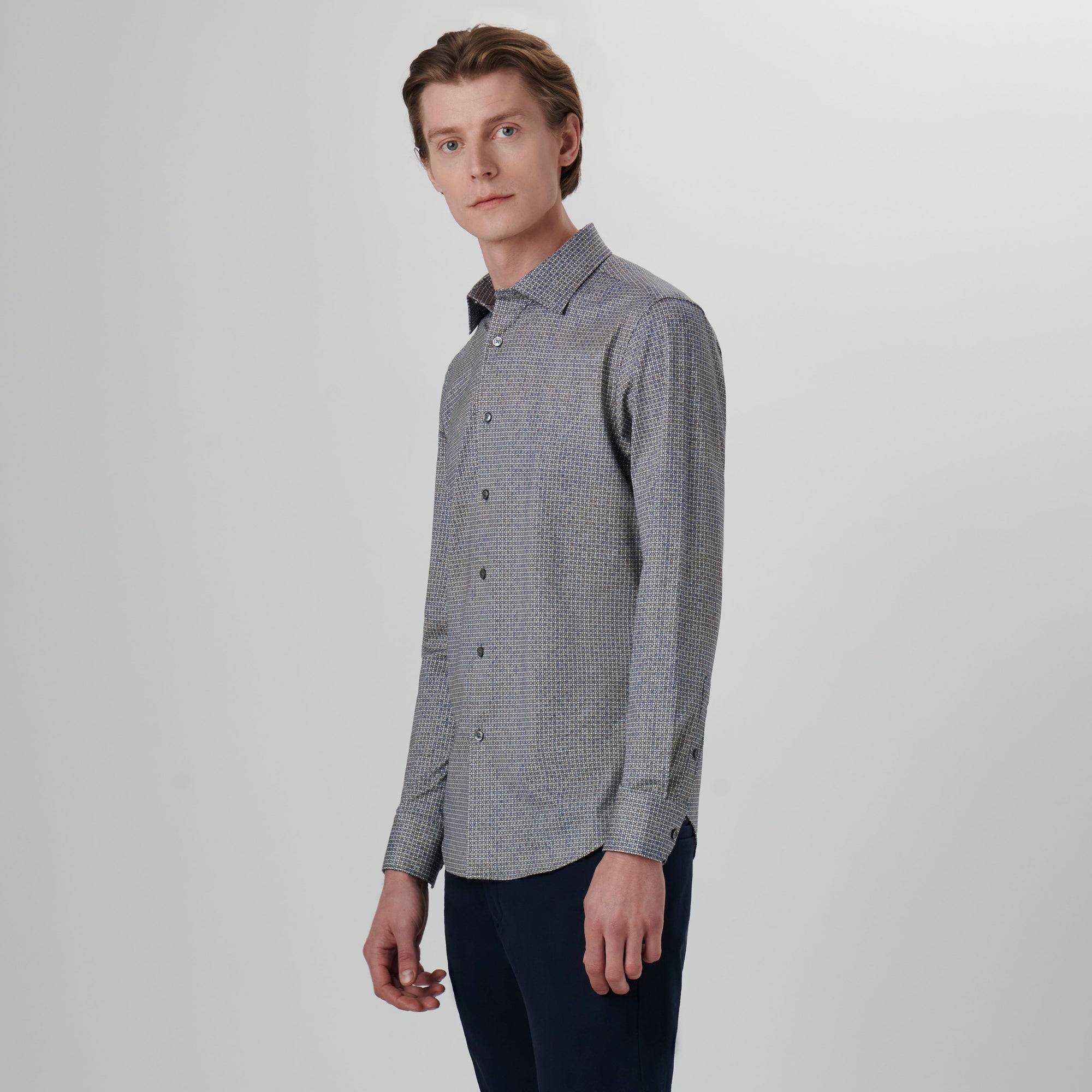 James Mosaic Print OoohCotton Shirt