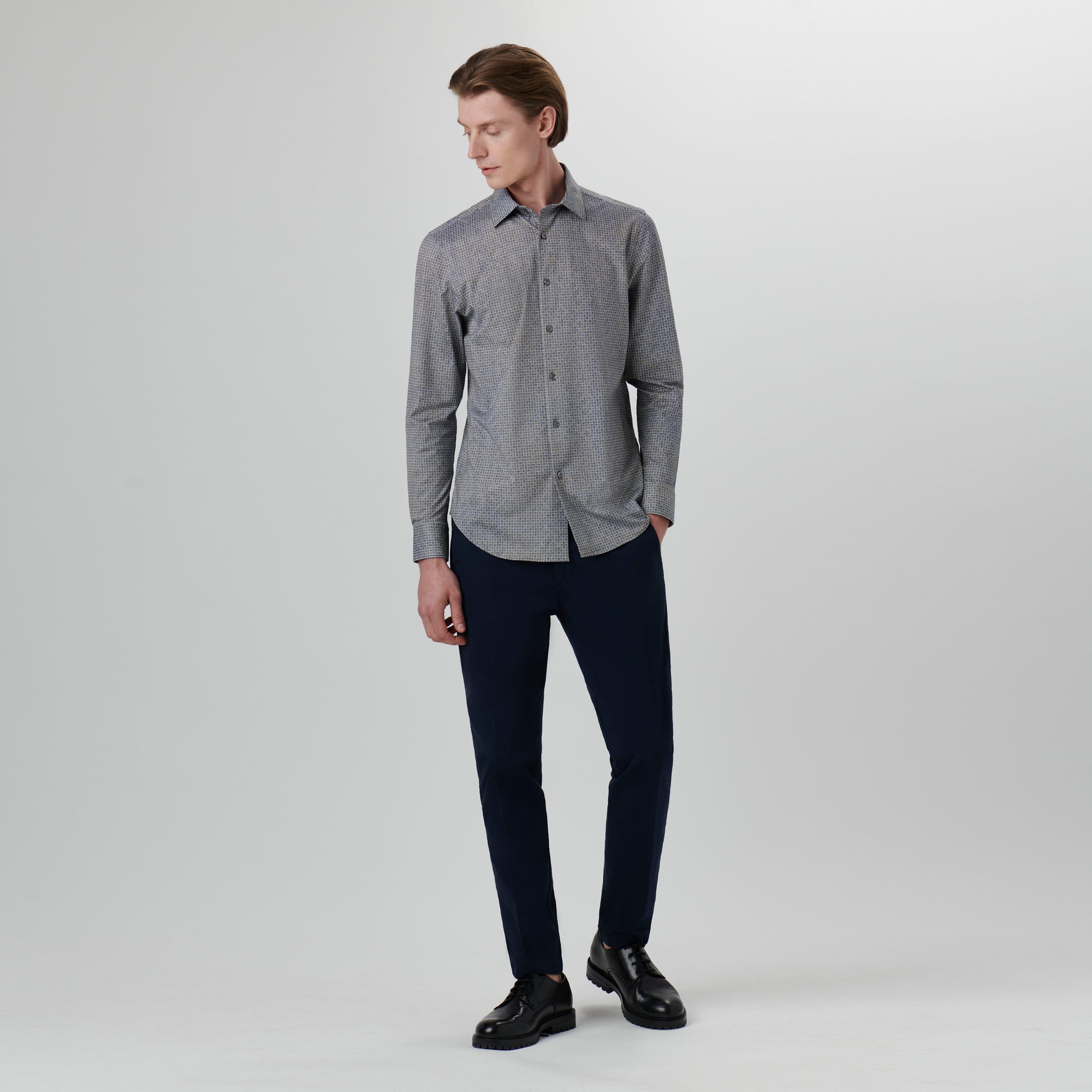 James Mosaic Print OoohCotton Shirt