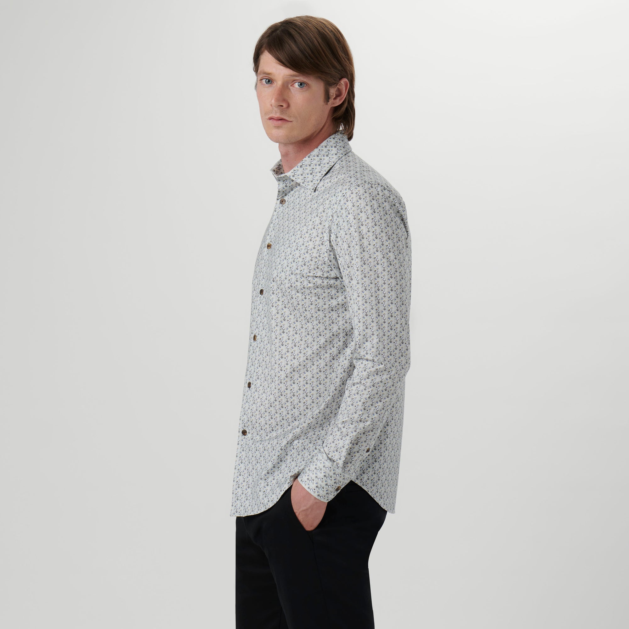 James Geometric OoohCotton Shirt