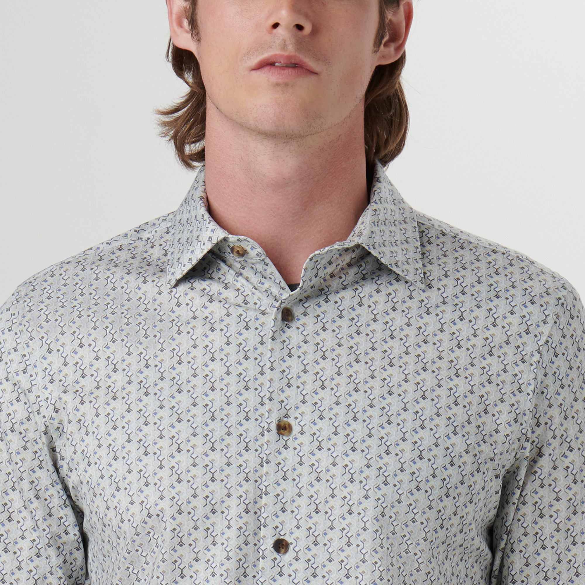 James Geometric OoohCotton Shirt