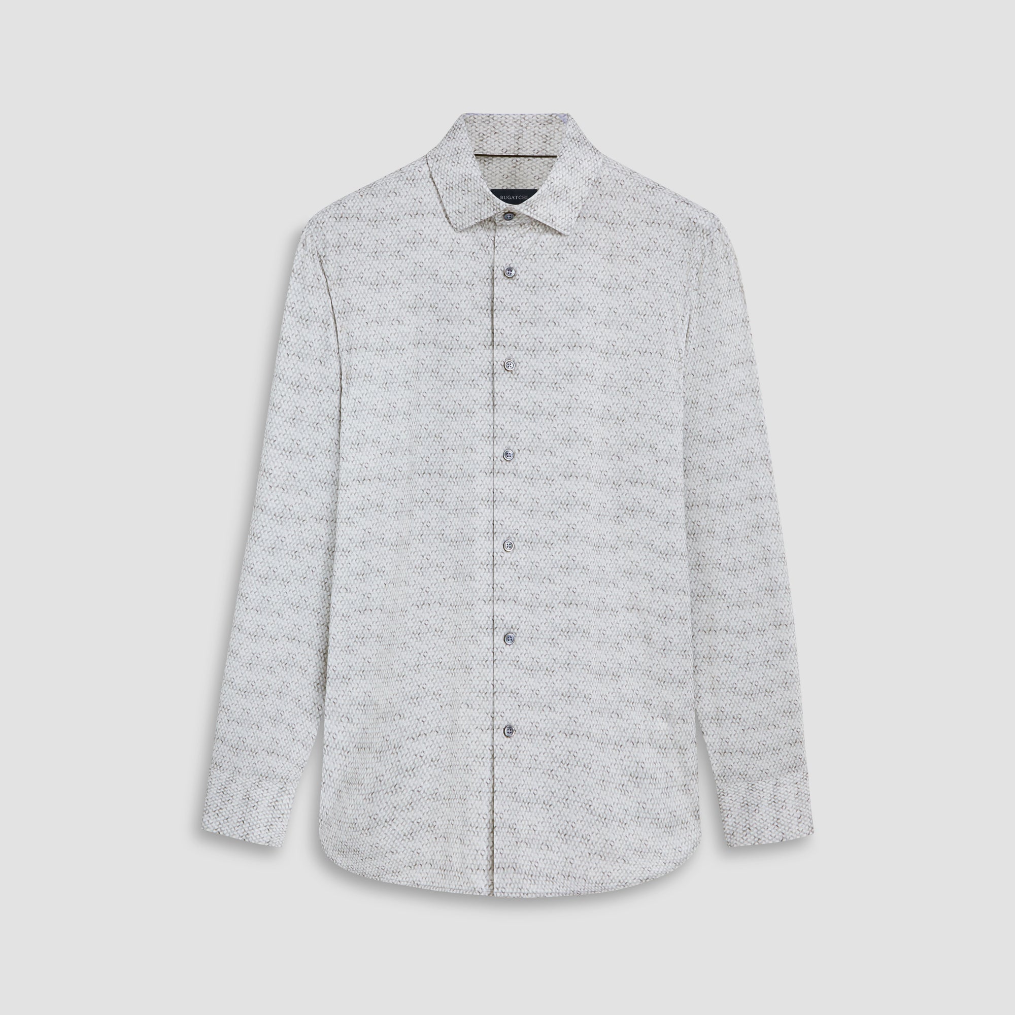 James Honeycomb Print OoohCotton Shirt