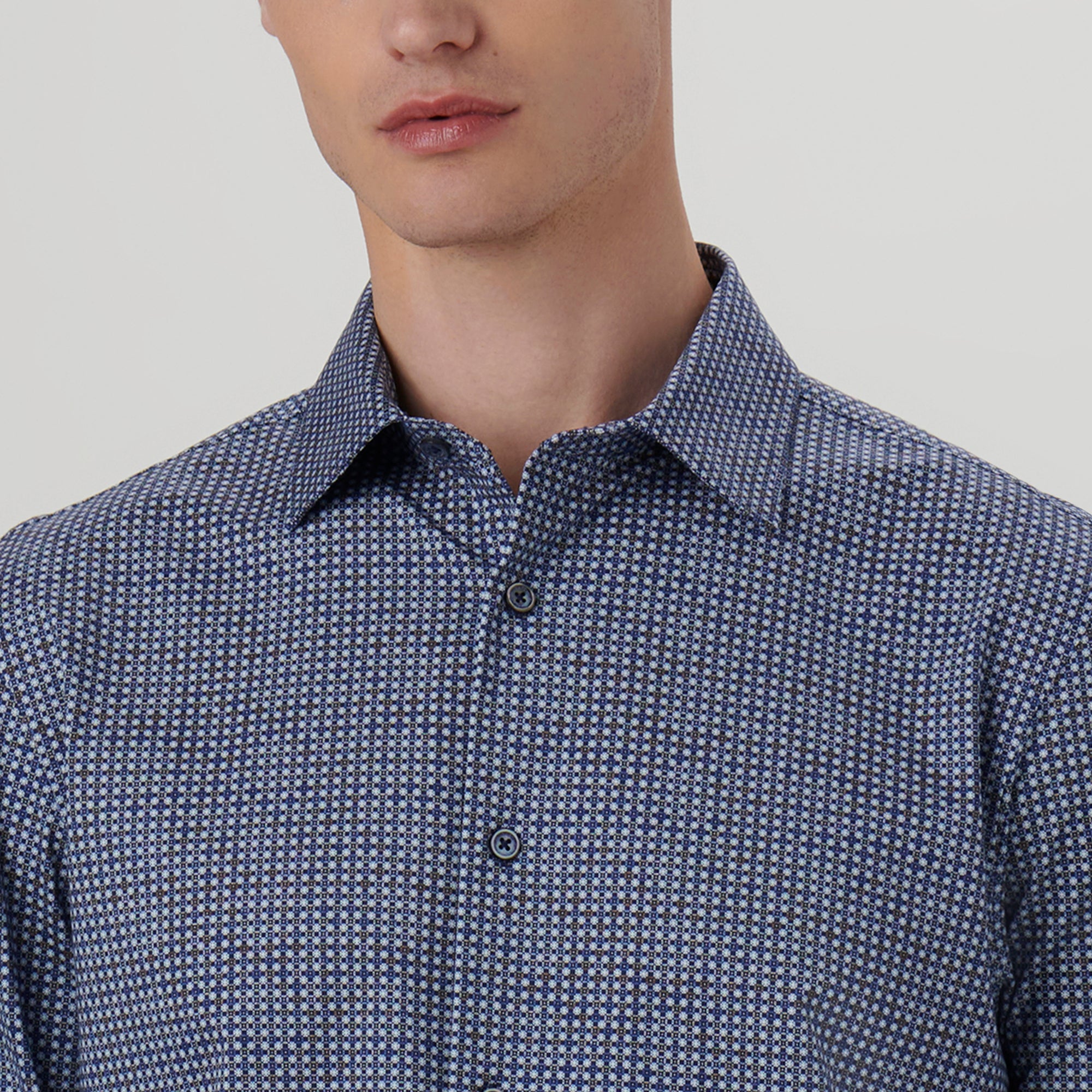 James Geometric OoohCotton Shirt
