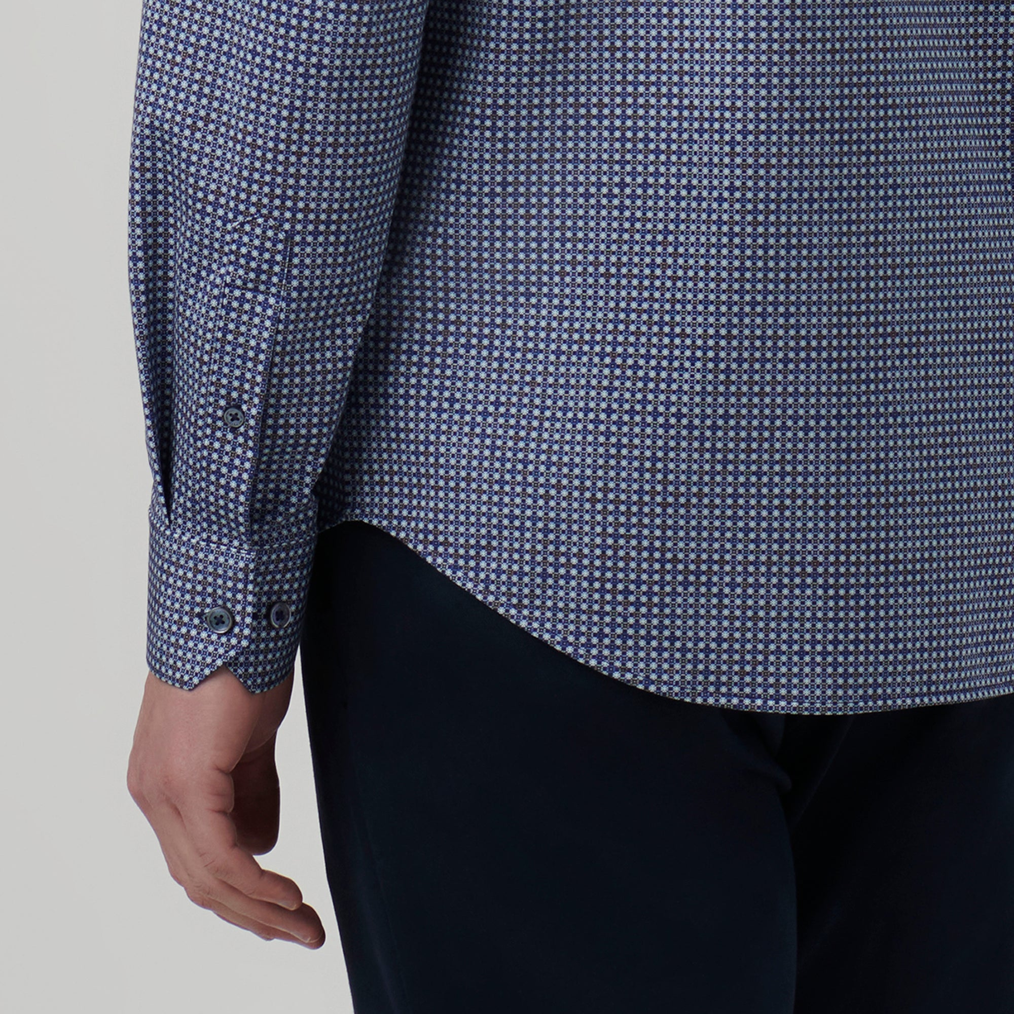 James Geometric OoohCotton Shirt