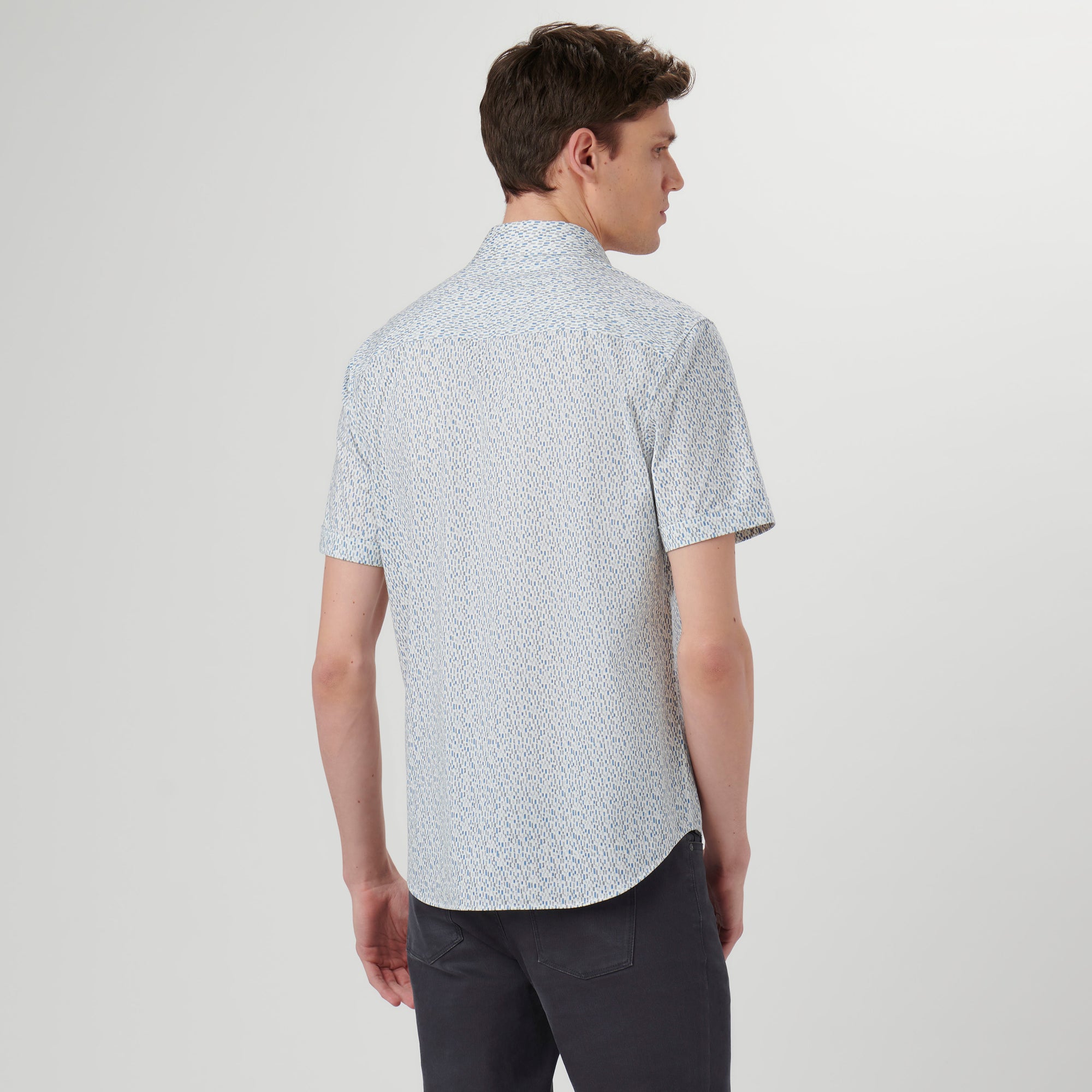 Miles Abstract OoohCotton Short Sleeve Shirt