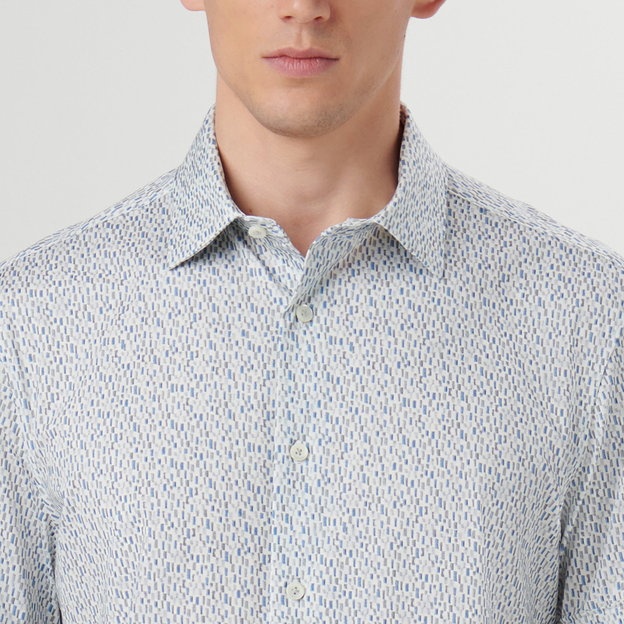 Miles Abstract OoohCotton Short Sleeve Shirt