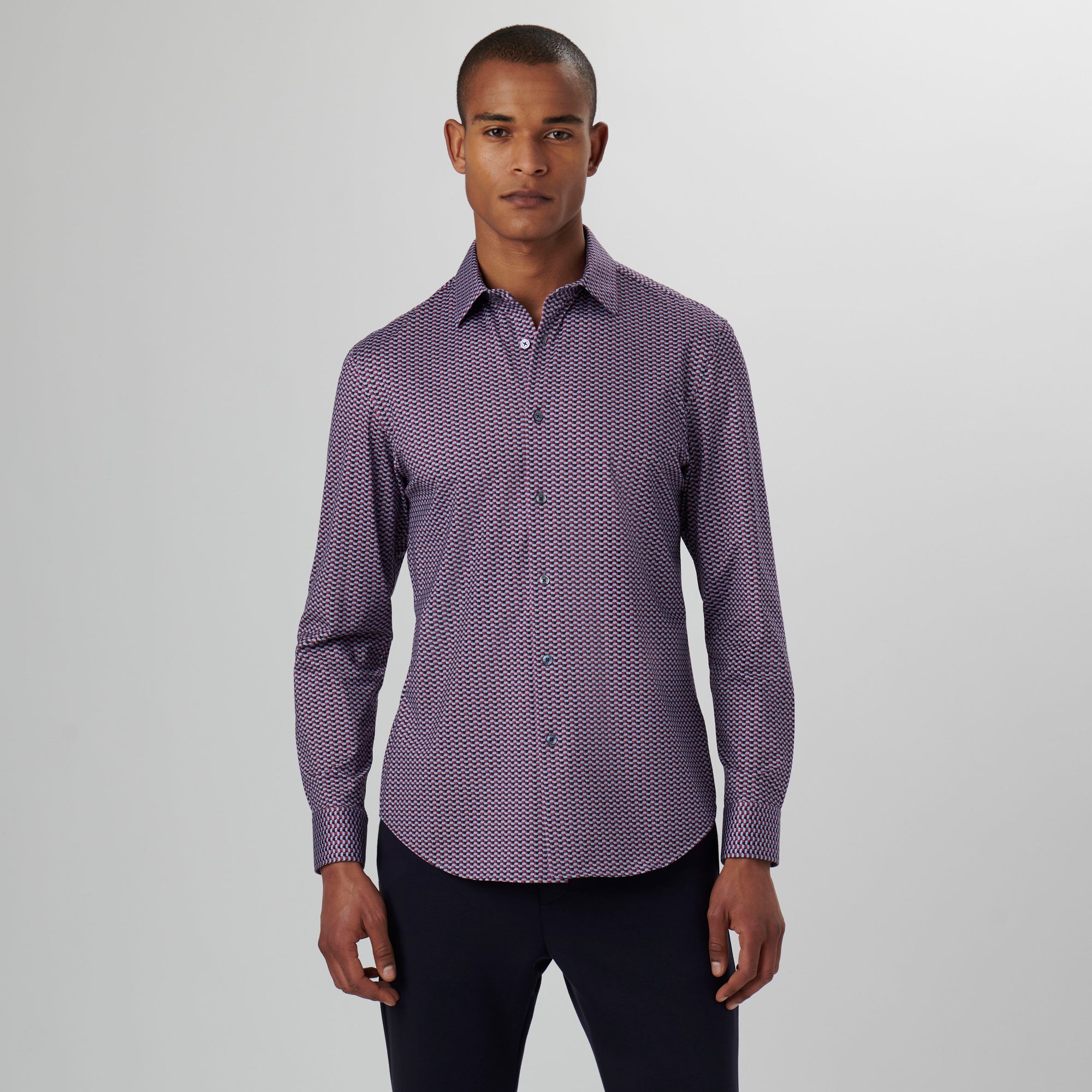 James Illusion Print OoohCotton Shirt