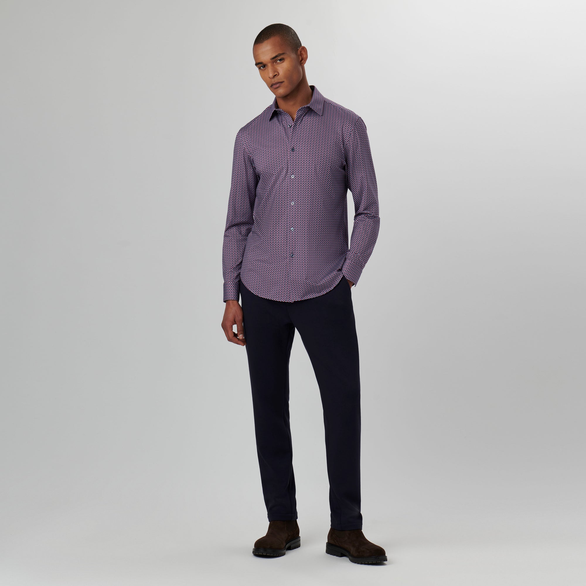 James Illusion Print OoohCotton Shirt