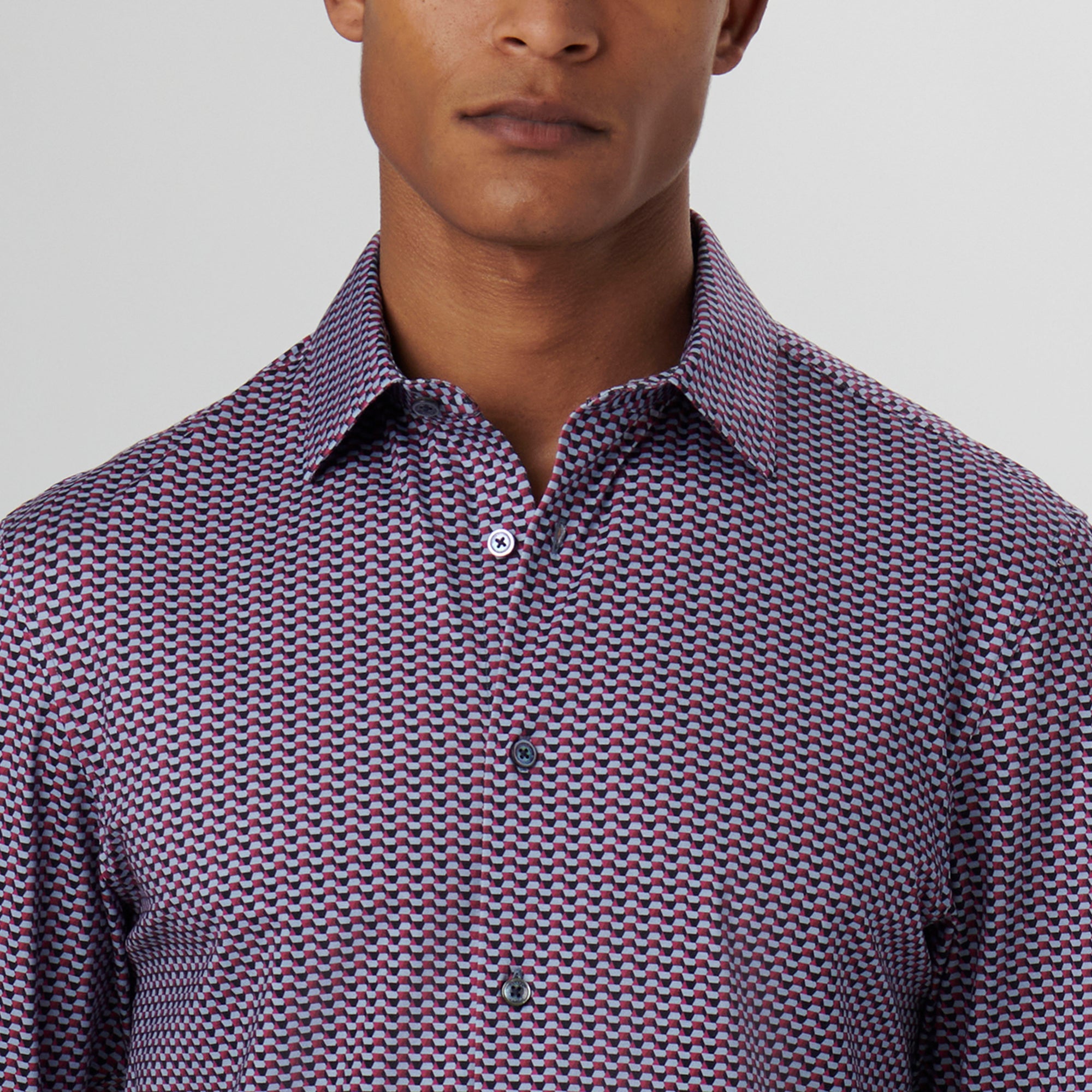 James Illusion Print OoohCotton Shirt