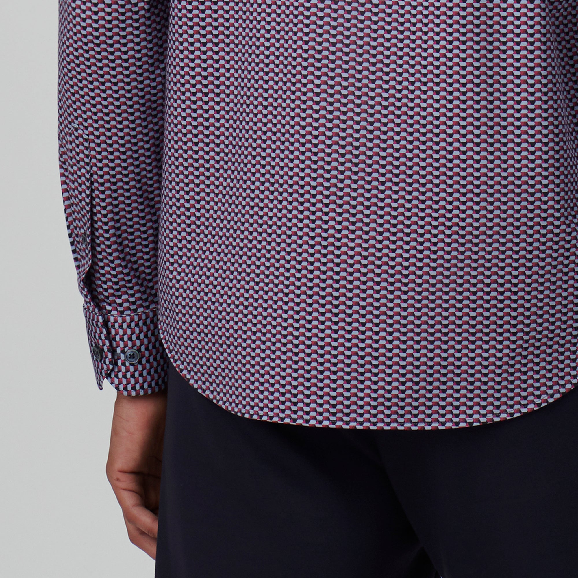 James Illusion Print OoohCotton Shirt