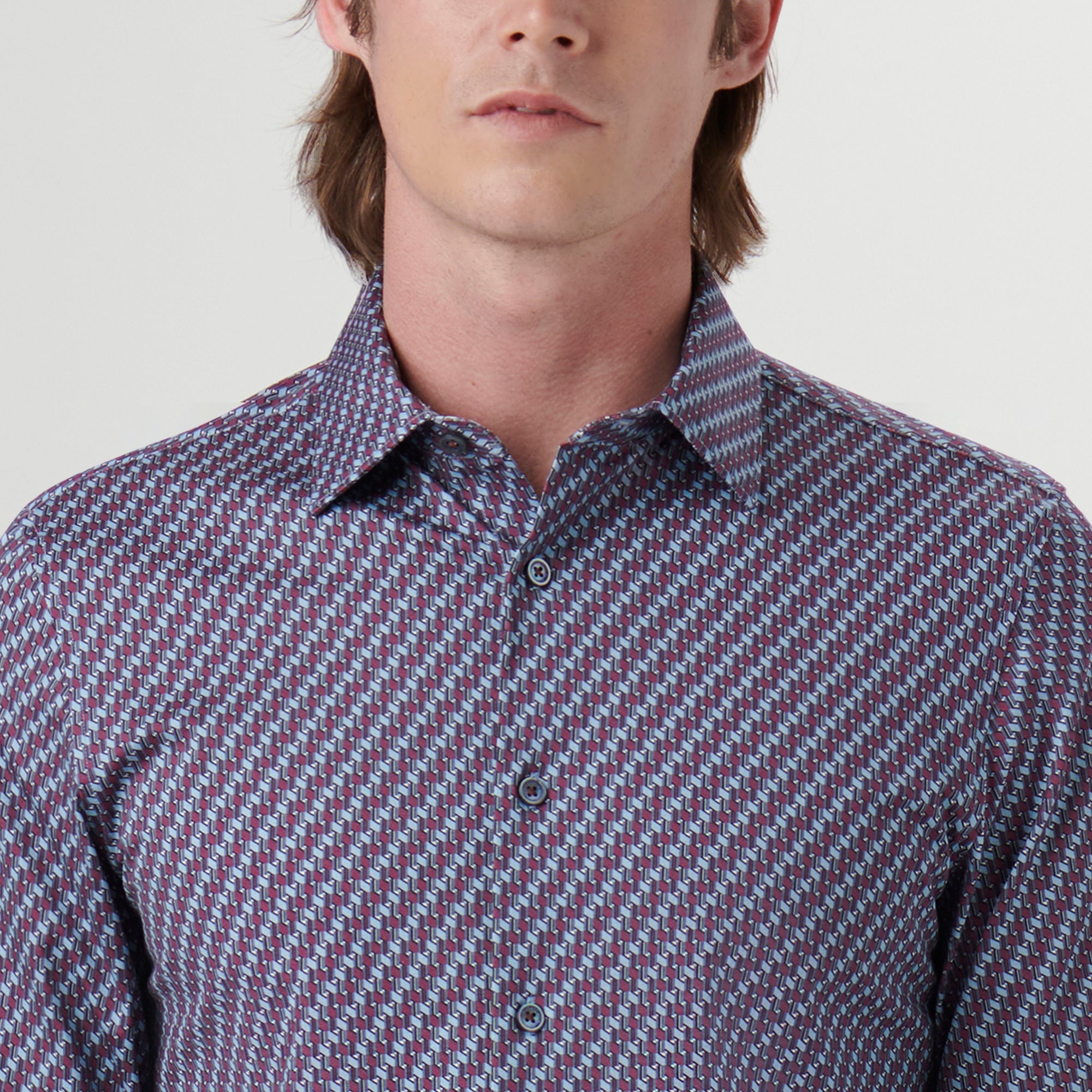James Illusion Print OoohCotton Shirt