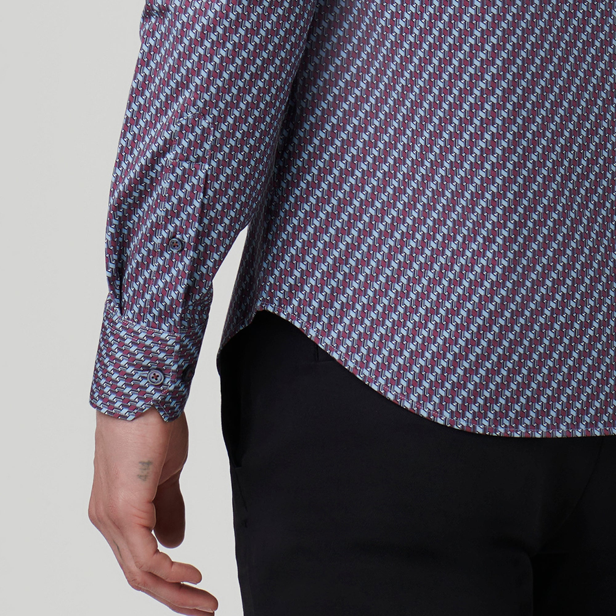 James Illusion Print OoohCotton Shirt