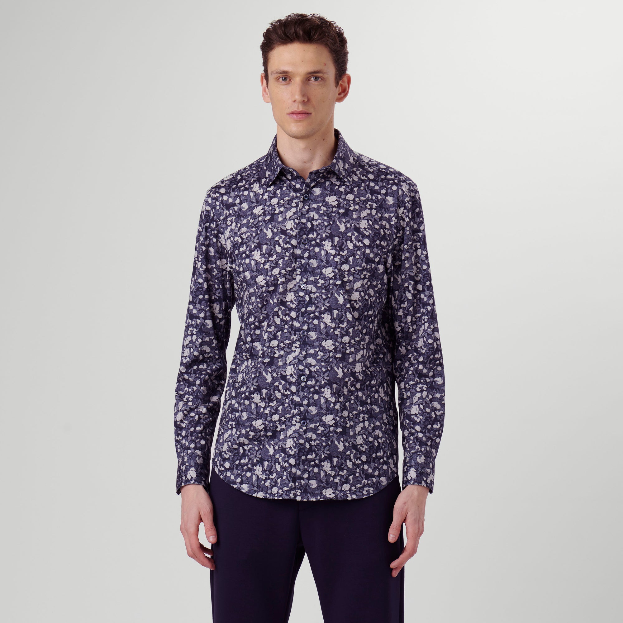 James Abstract Floral OoohCotton Shirt