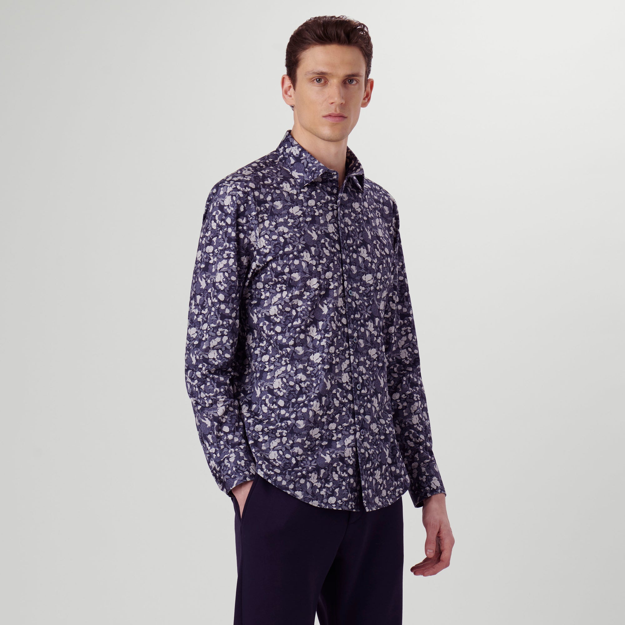 James Abstract Floral OoohCotton Shirt