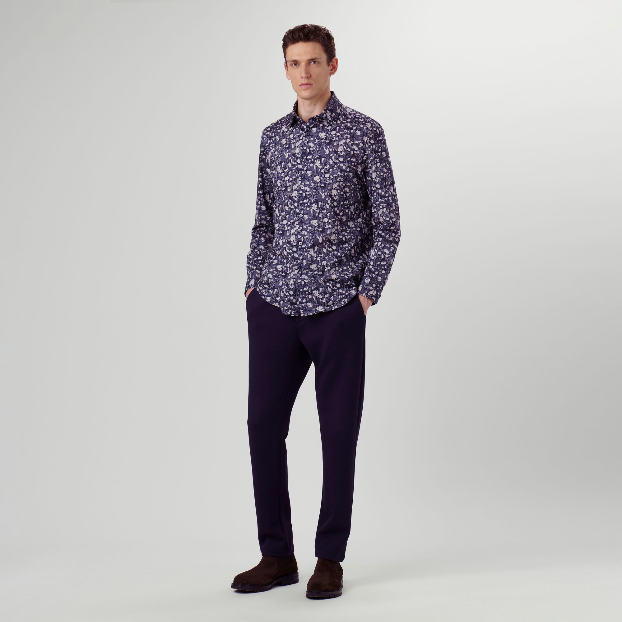 James Abstract Floral OoohCotton Shirt