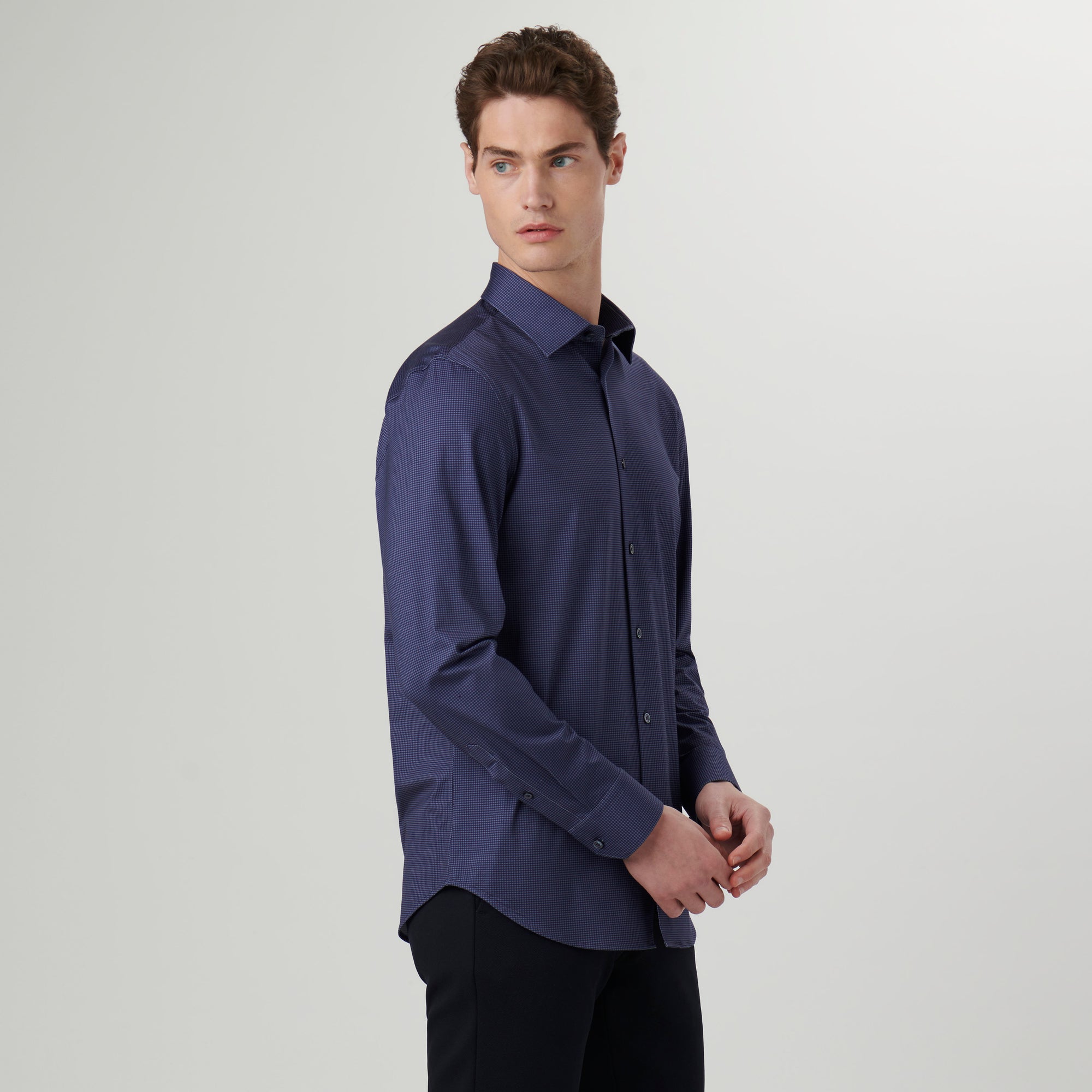 James Pin Check OoohCotton Shirt