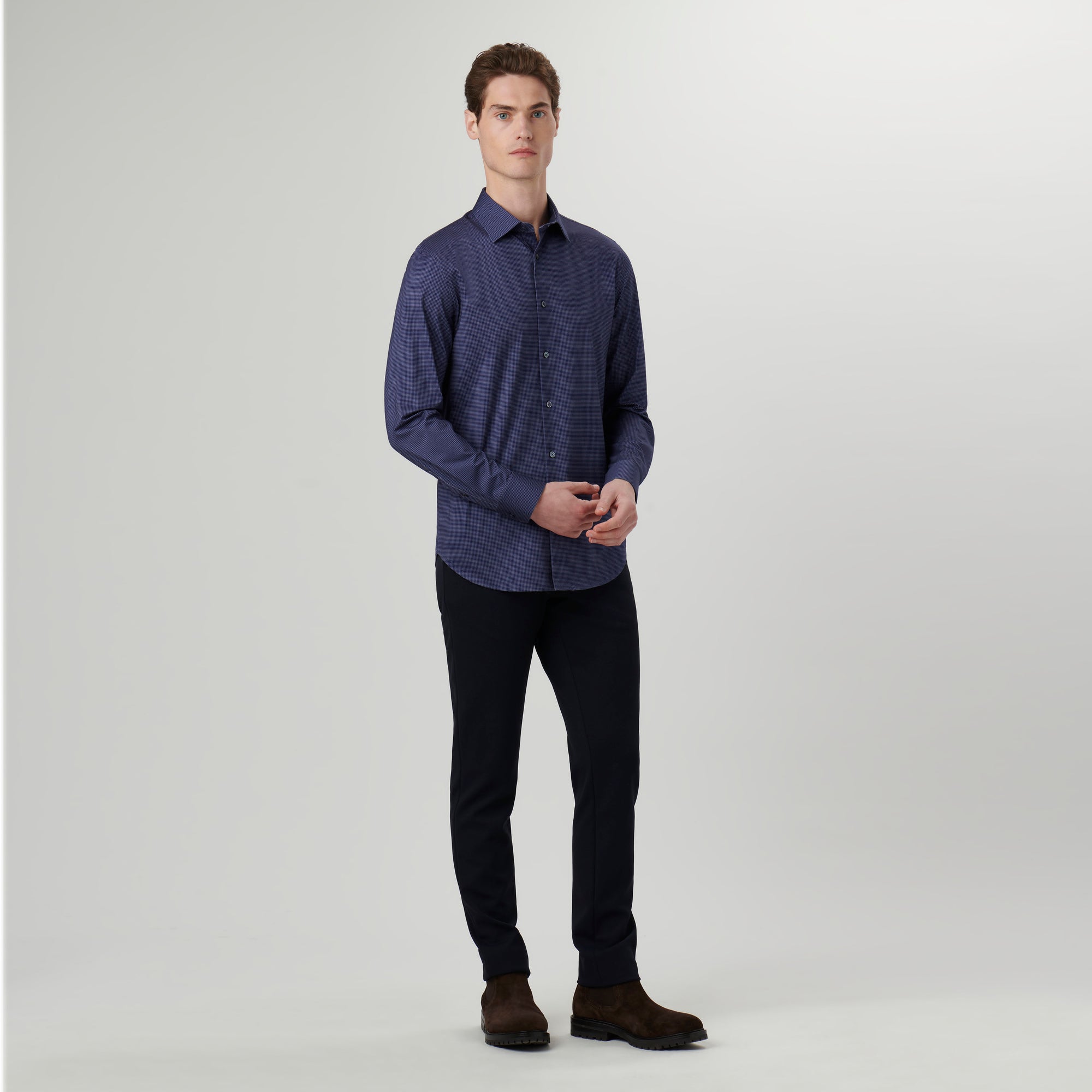 James Pin Check OoohCotton Shirt