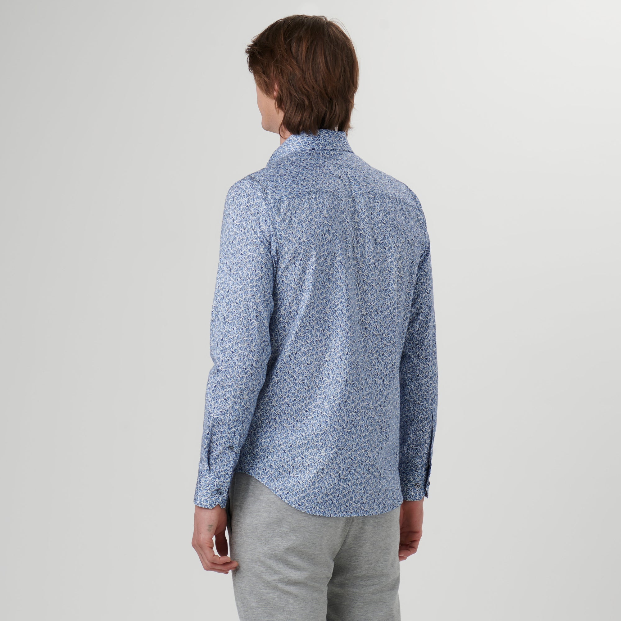 James Leaf Print OoohCotton Shirt