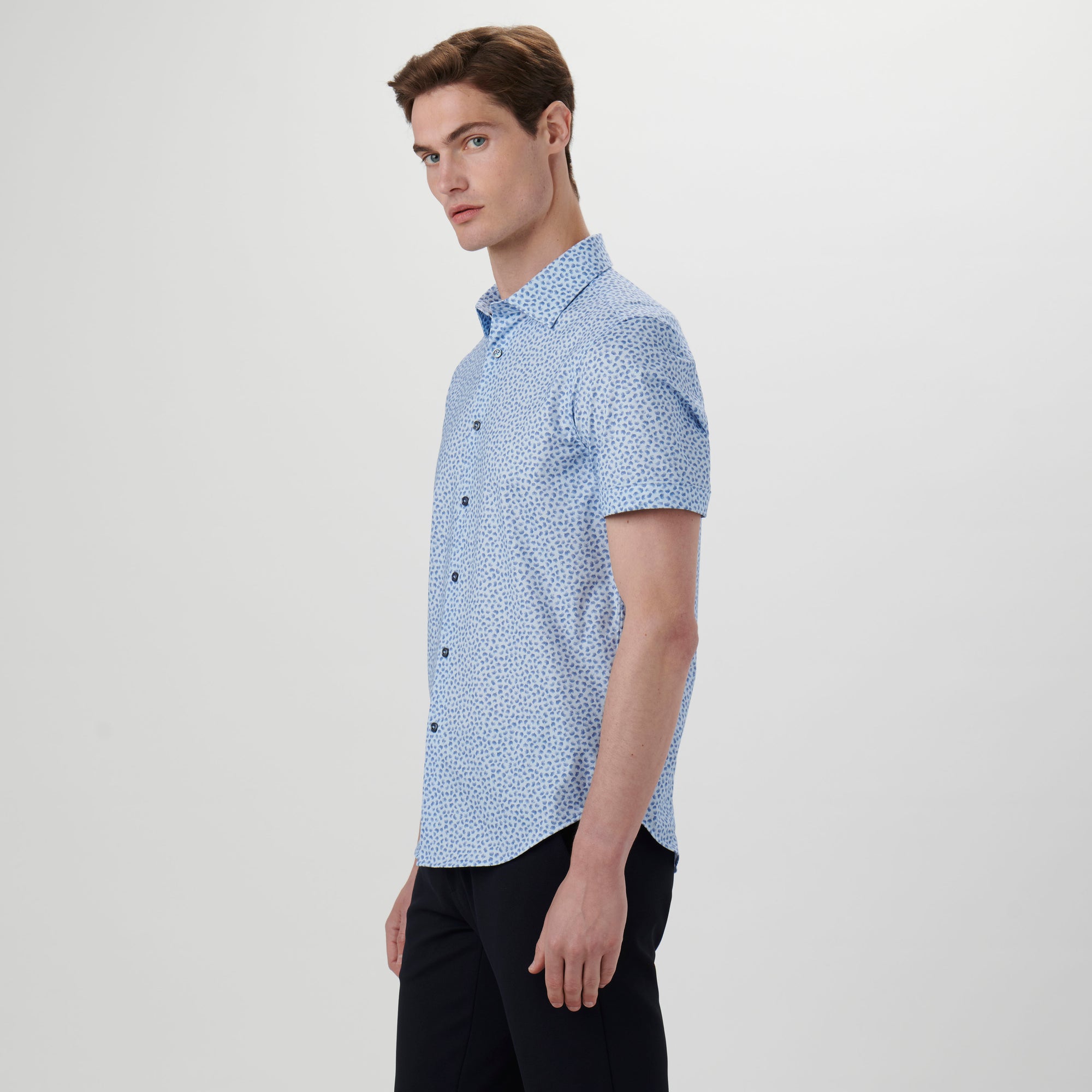 Miles Abstract OoohCotton Short Sleeve Shirt