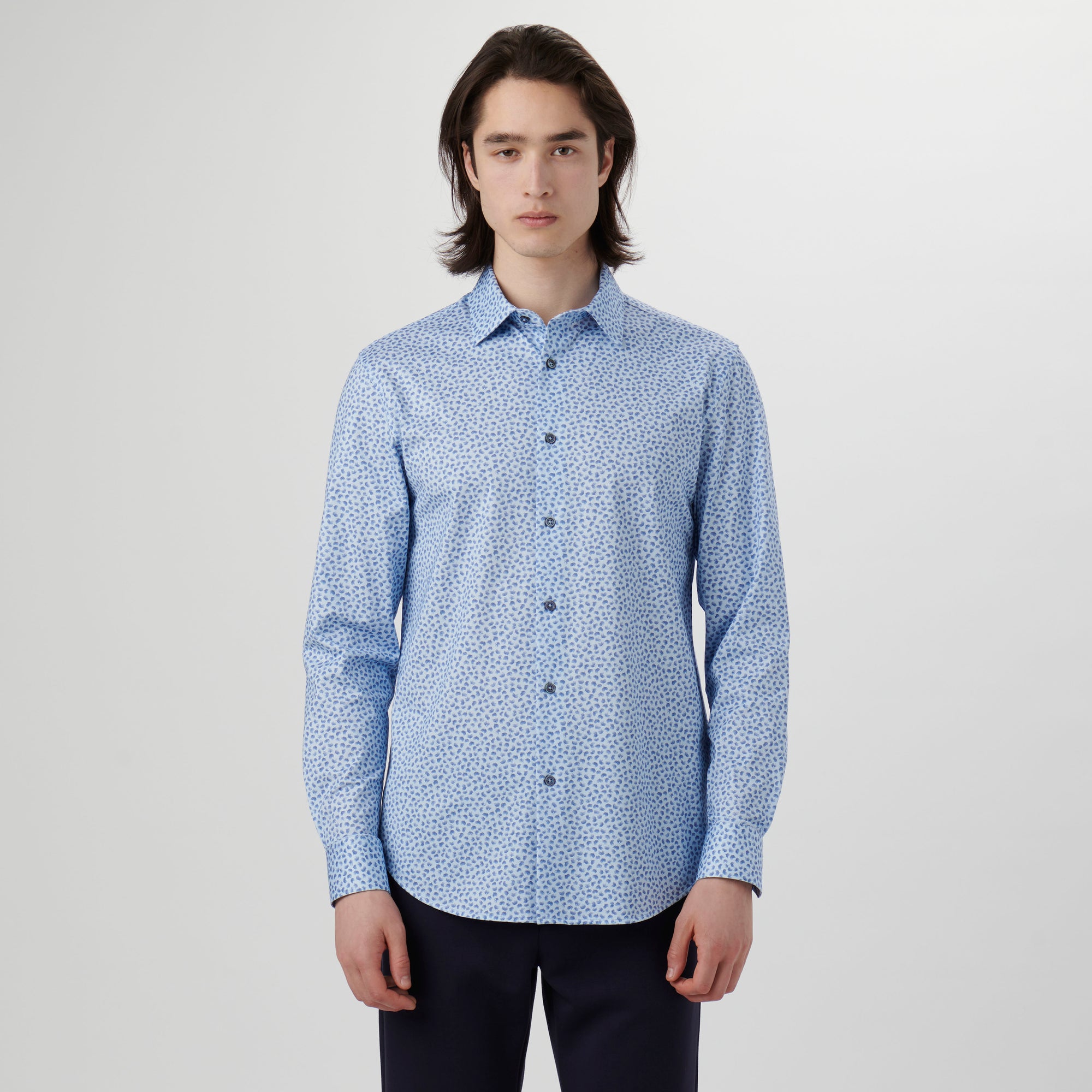 James Abstract Print OoohCotton Shirt