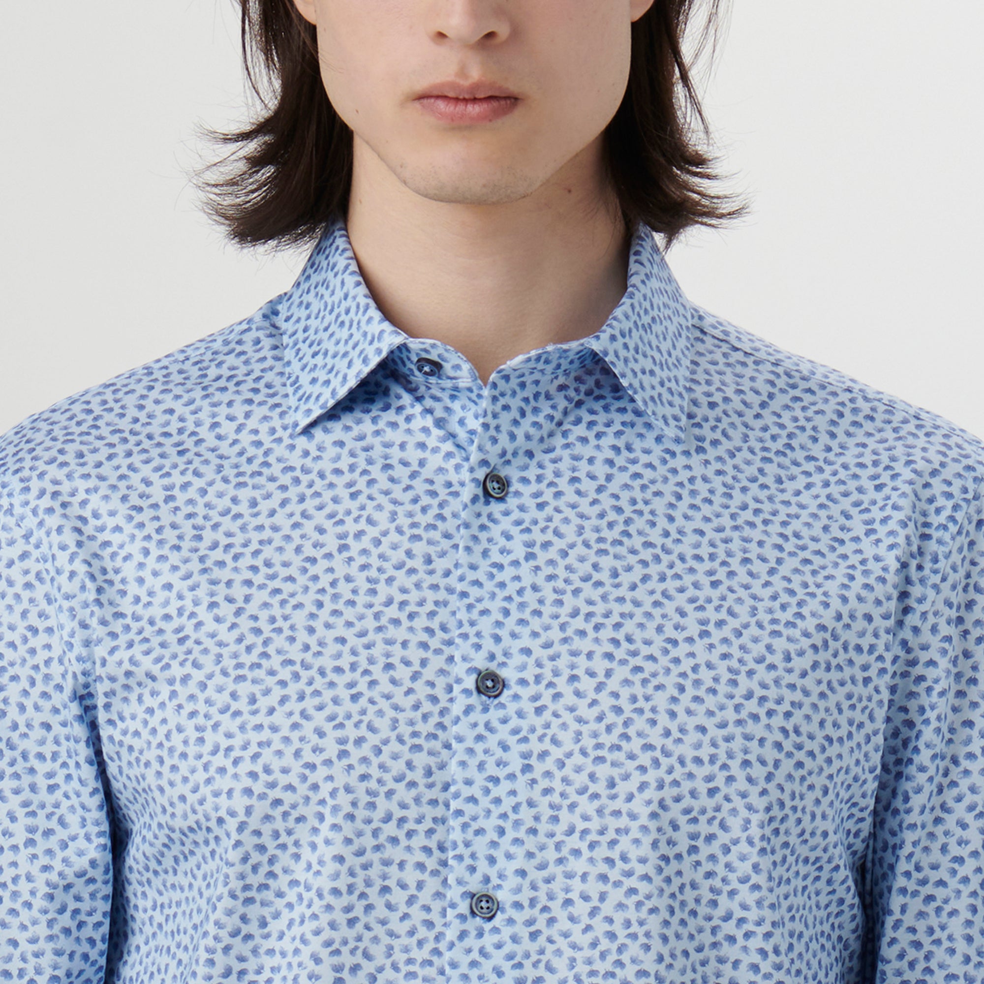 James Abstract Print OoohCotton Shirt