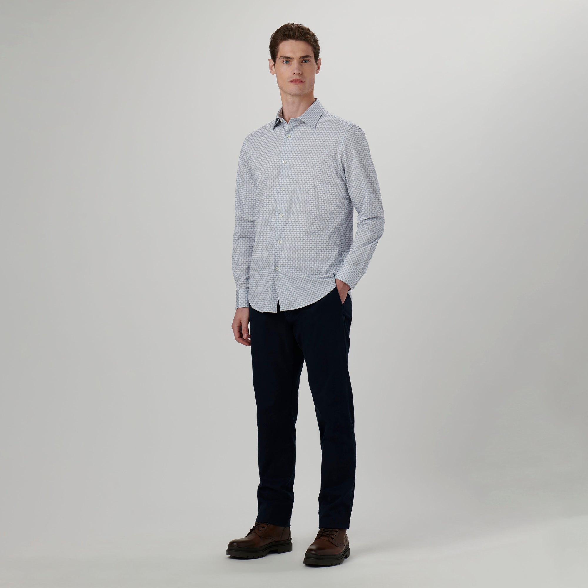 James Mandala Print OoohCotton Shirt