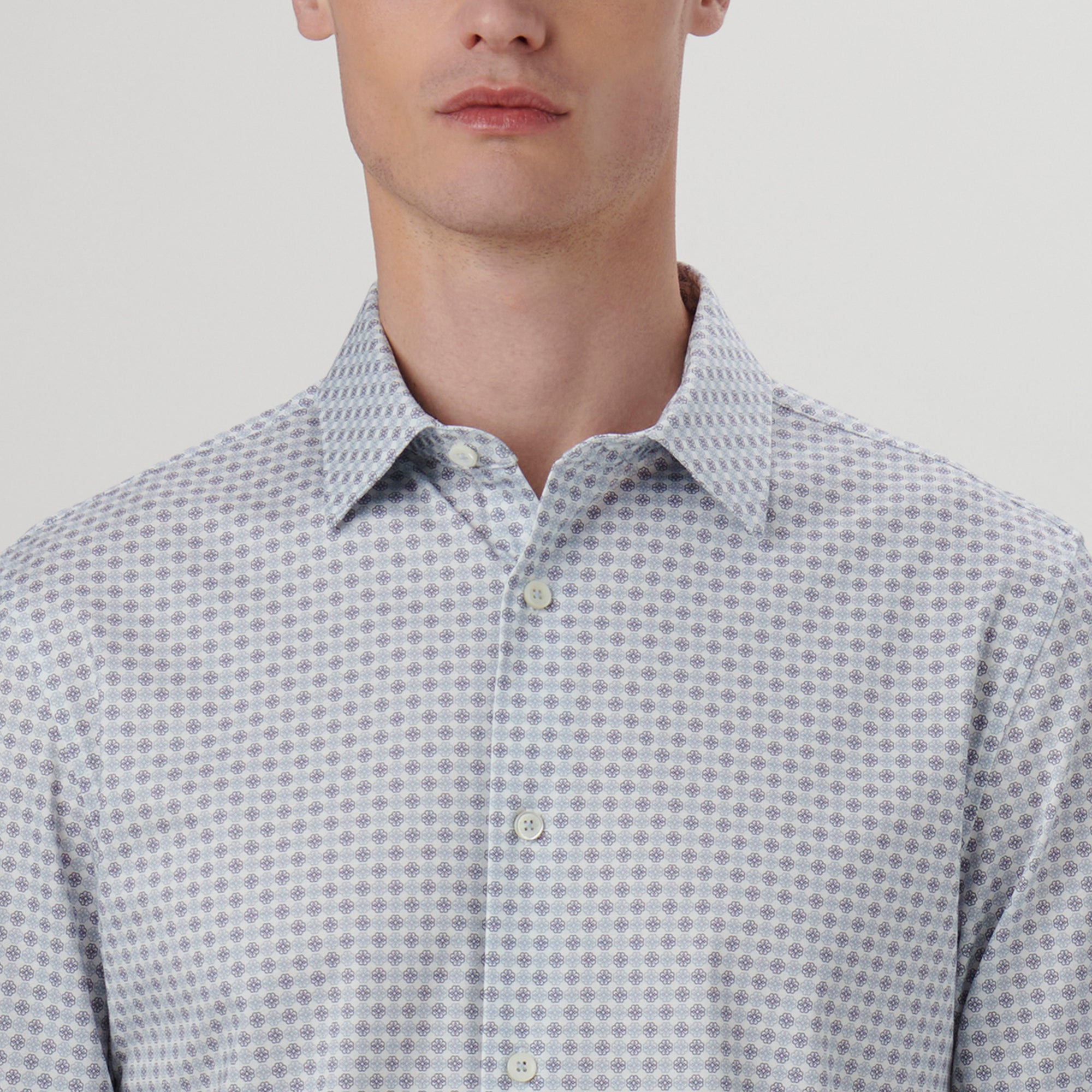 James Mandala Print OoohCotton Shirt