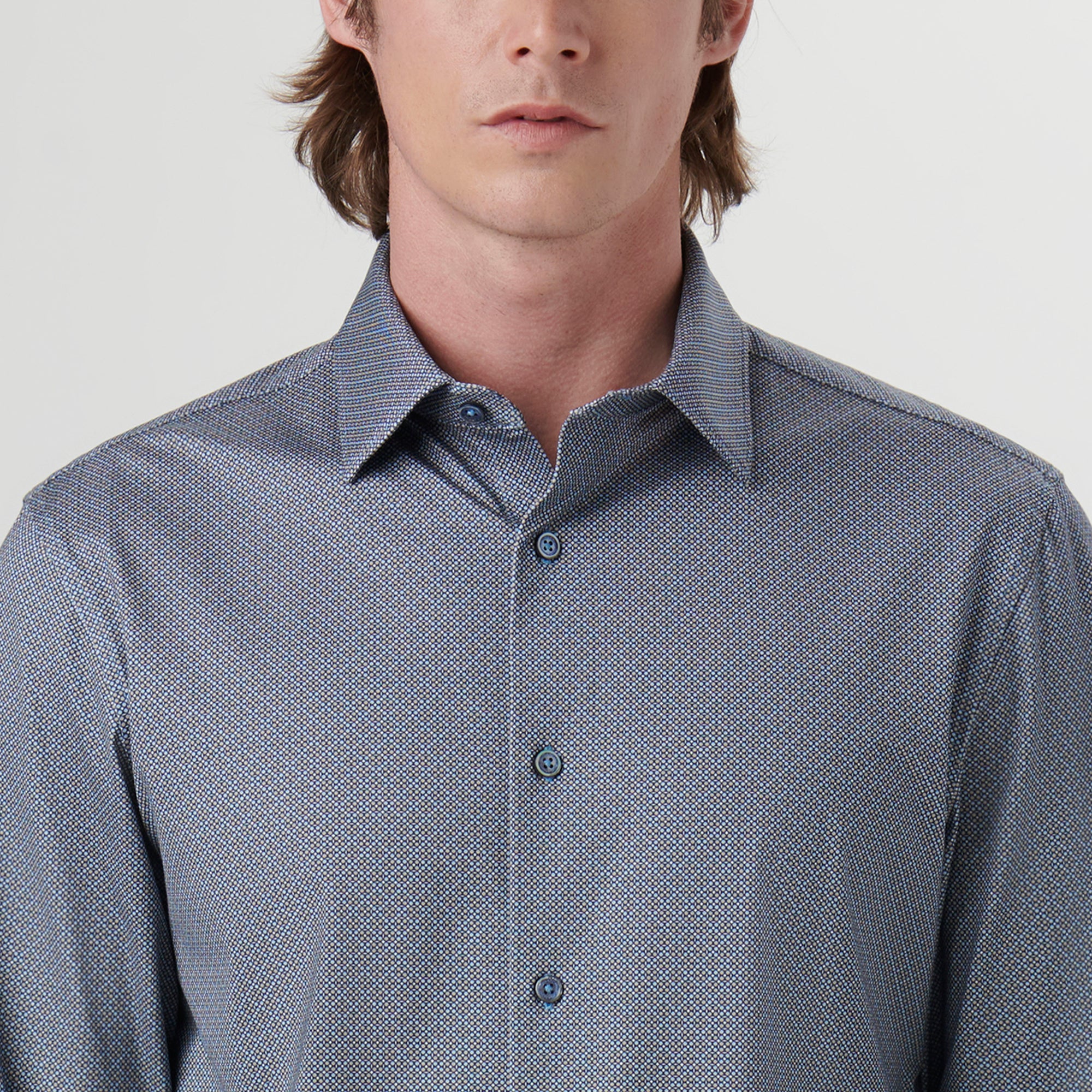 James Geometric OoohCotton Shirt