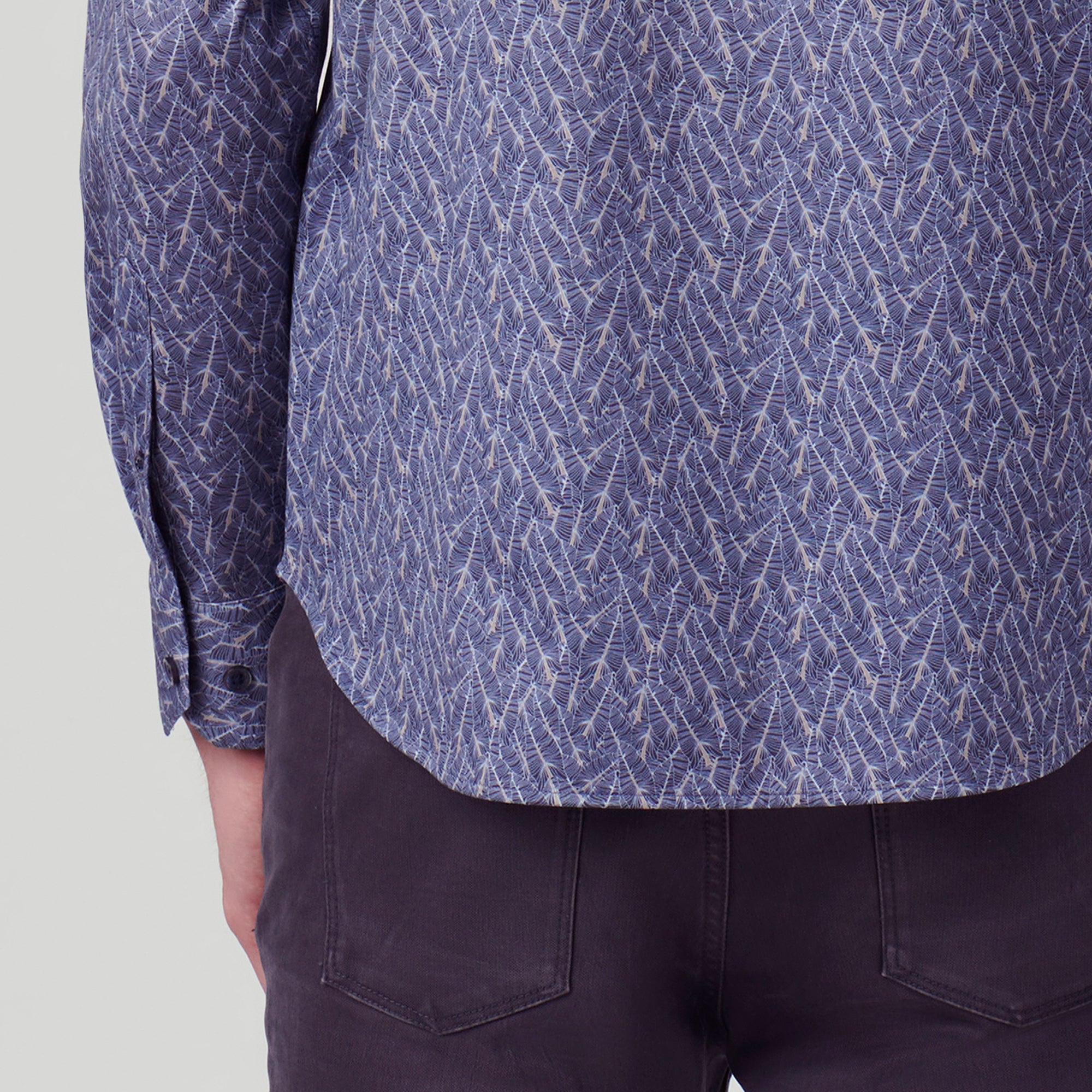 James Abstract Print OoohCotton Shirt
