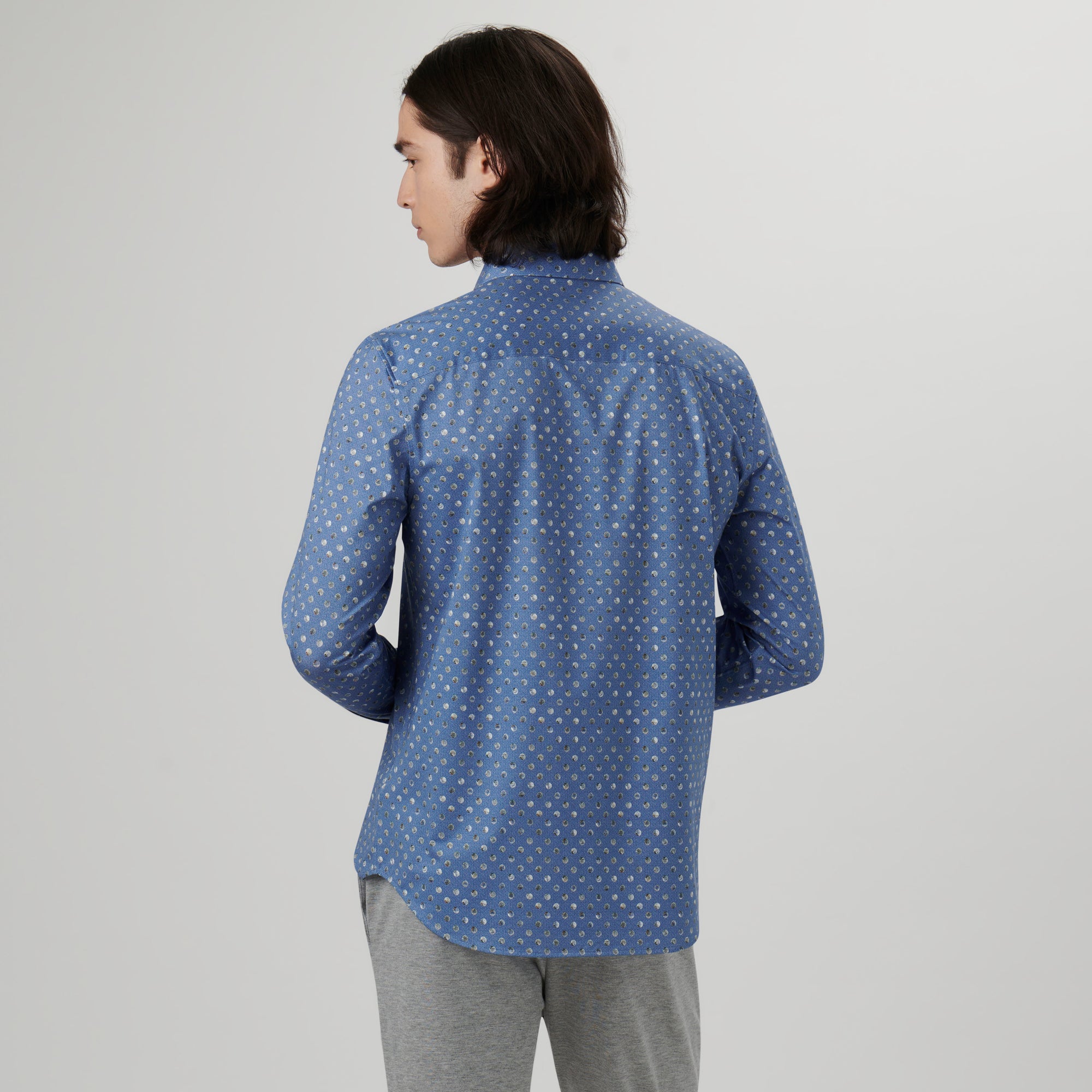 James Abstract Print OoohCotton Shirt