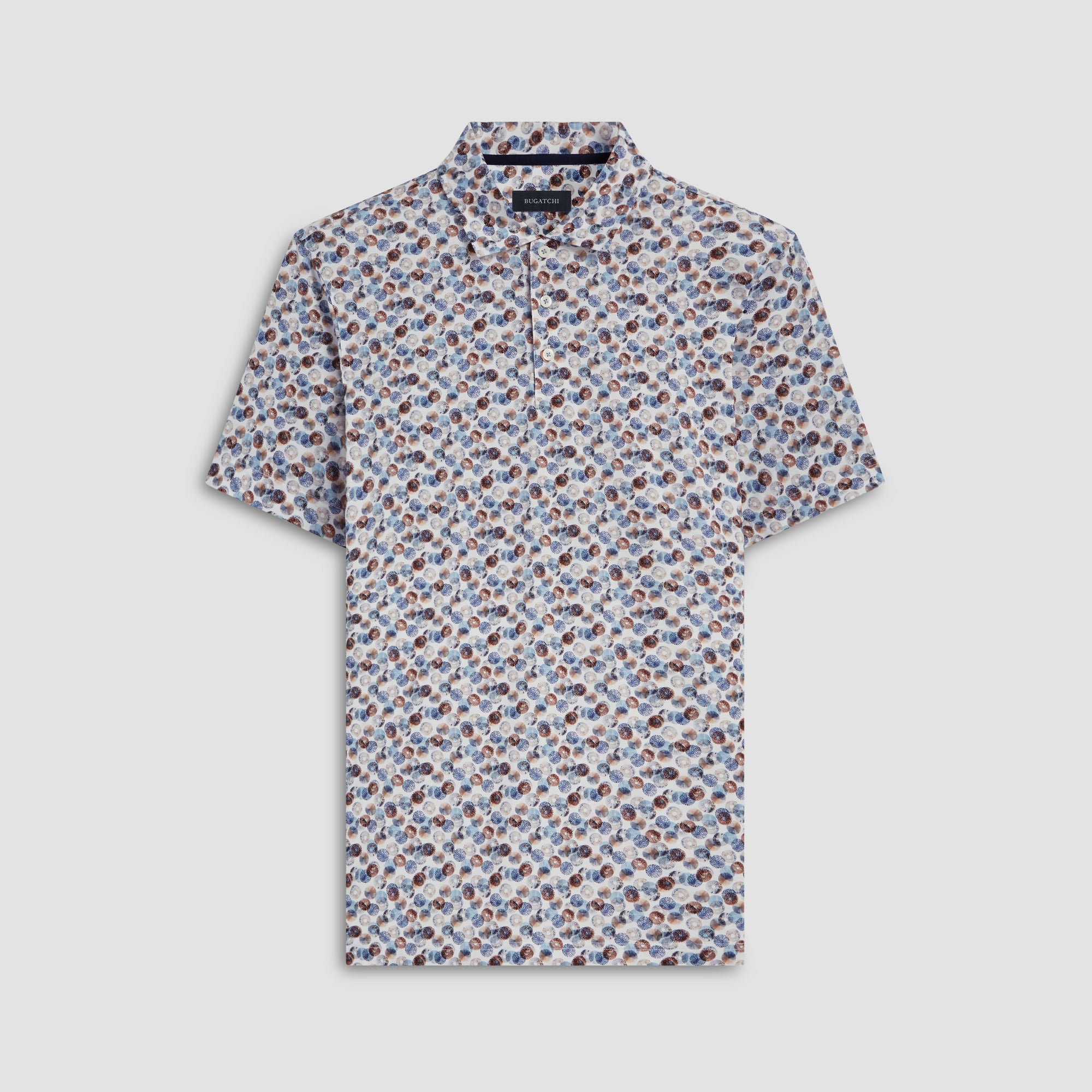 Victor Abstract Print OoohCotton Polo