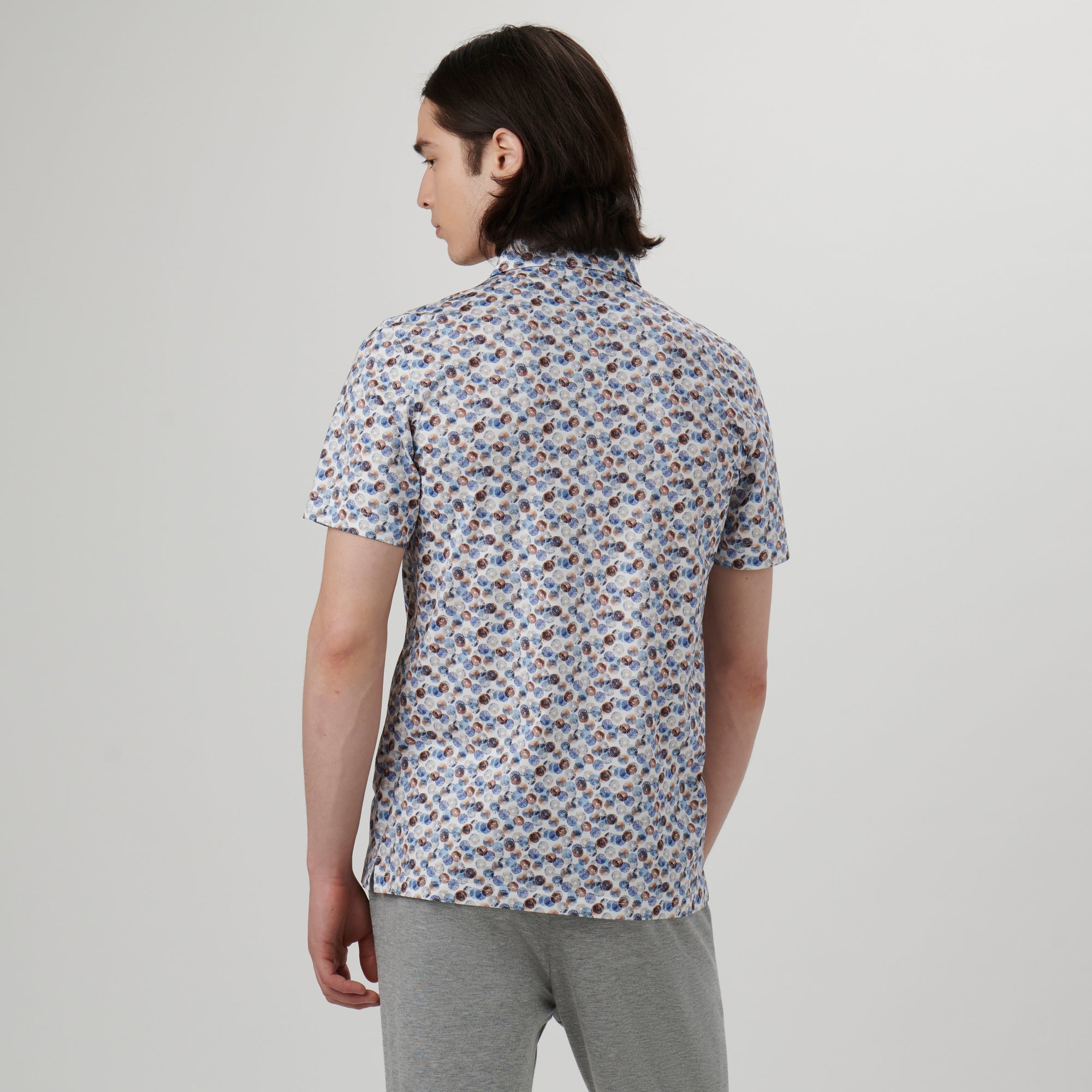 Victor Abstract Print OoohCotton Polo