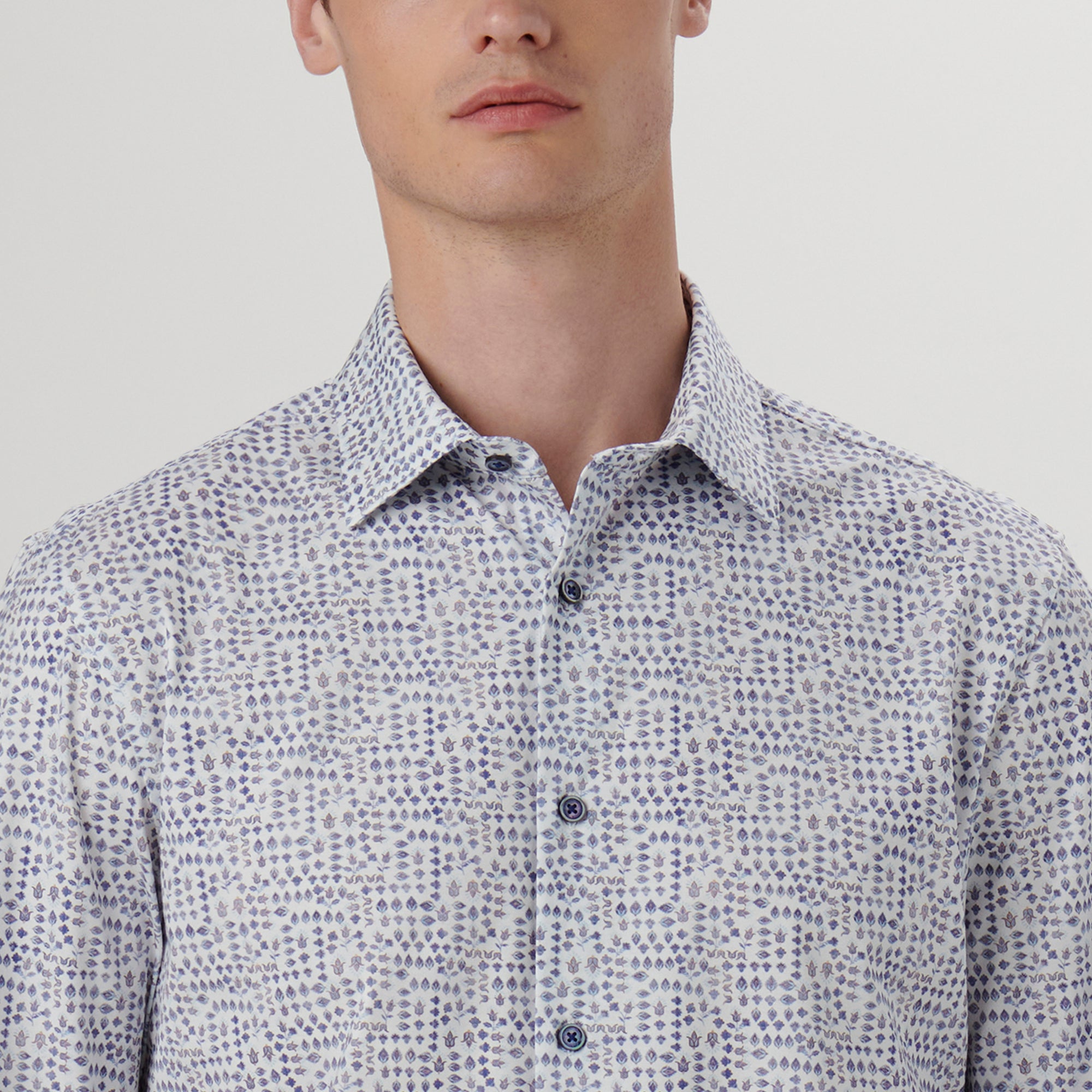 James Floral Print OoohCotton Shirt