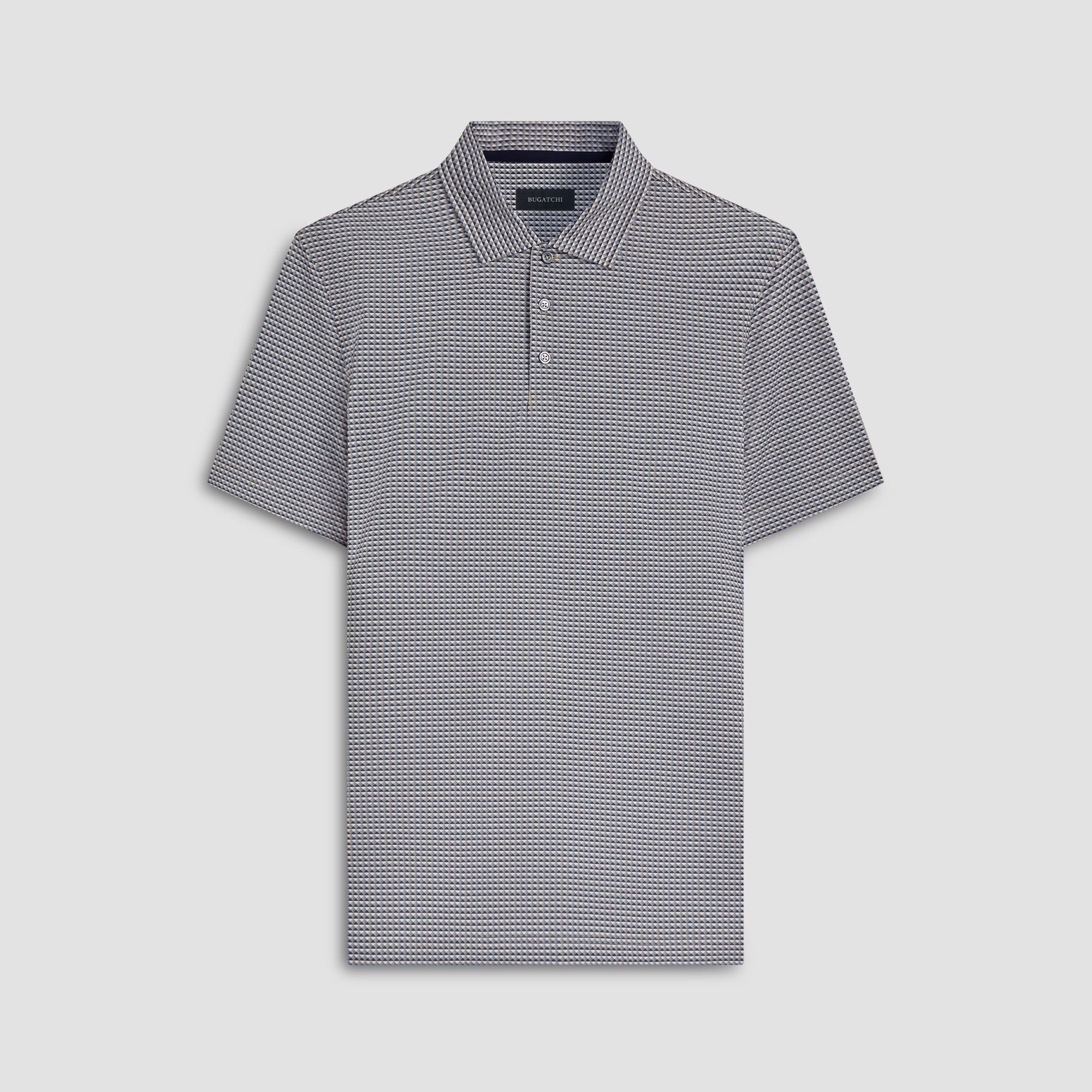 Victor Geometric Print OoohCotton Polo
