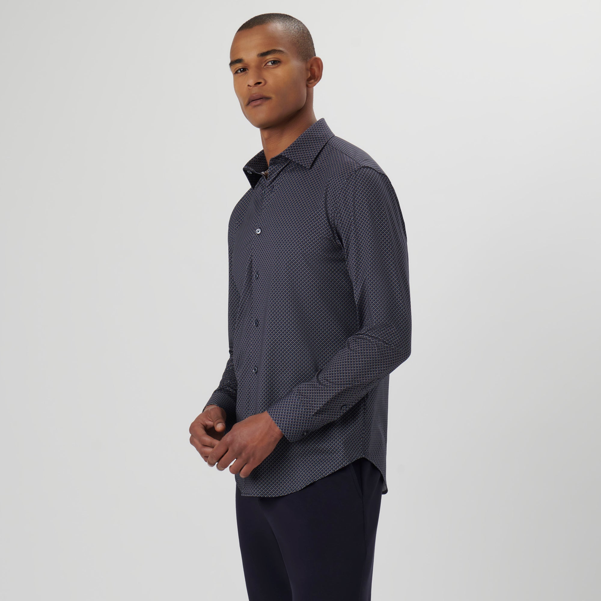 James Diamond Check OoohCotton Shirt