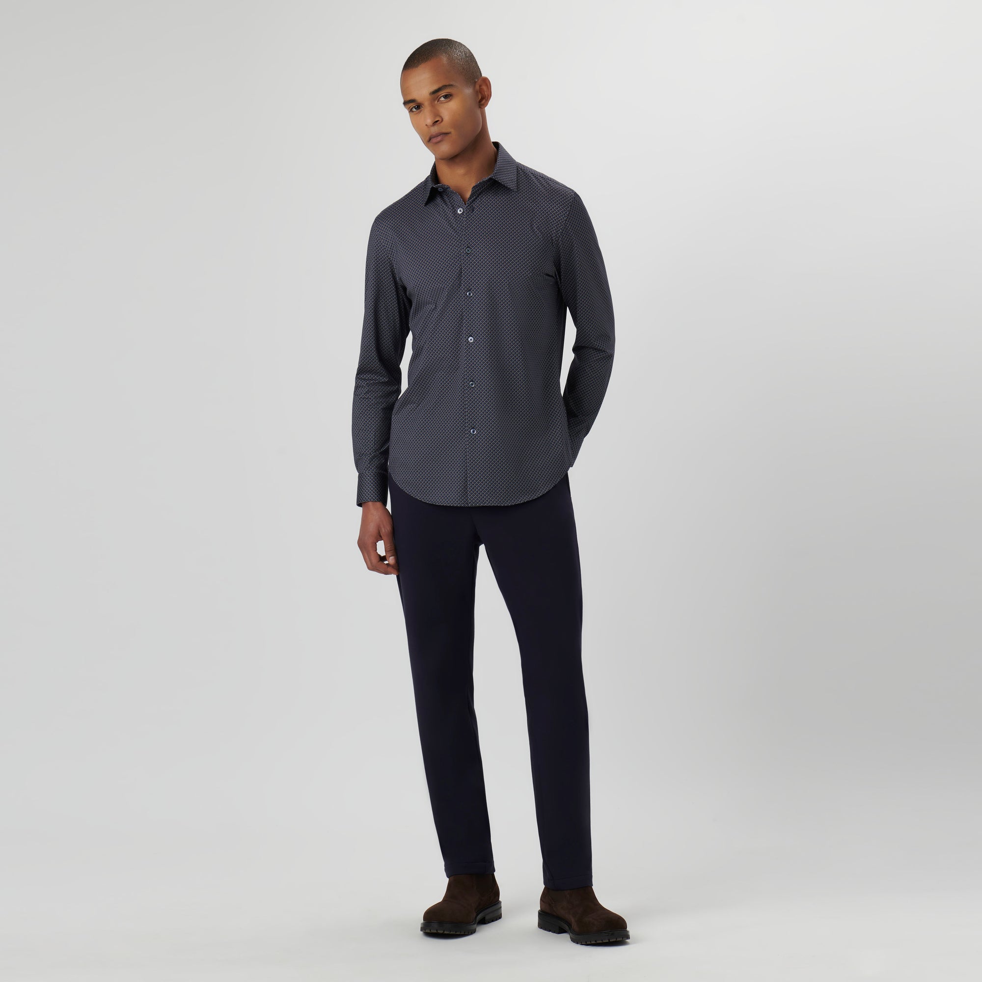 James Diamond Check OoohCotton Shirt