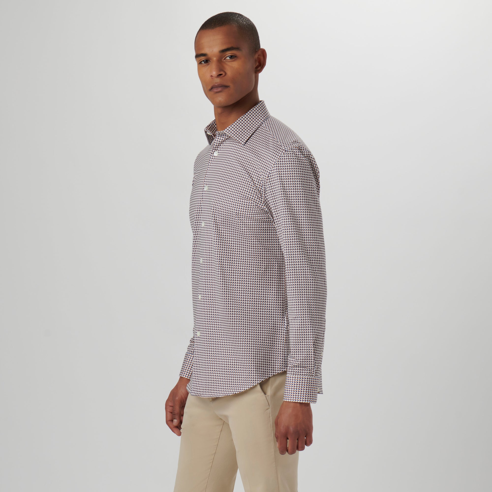 James Hound's Tooth OoohCotton Shirt
