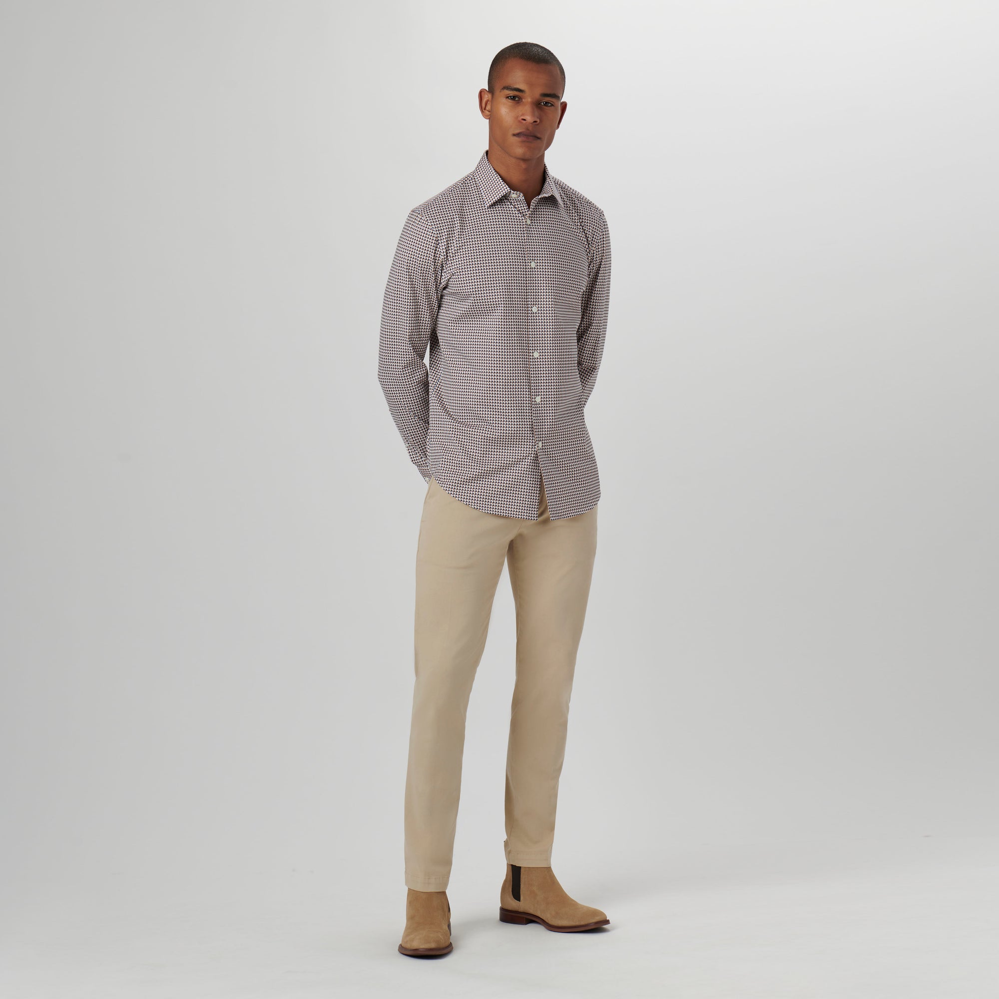 James Hound's Tooth OoohCotton Shirt