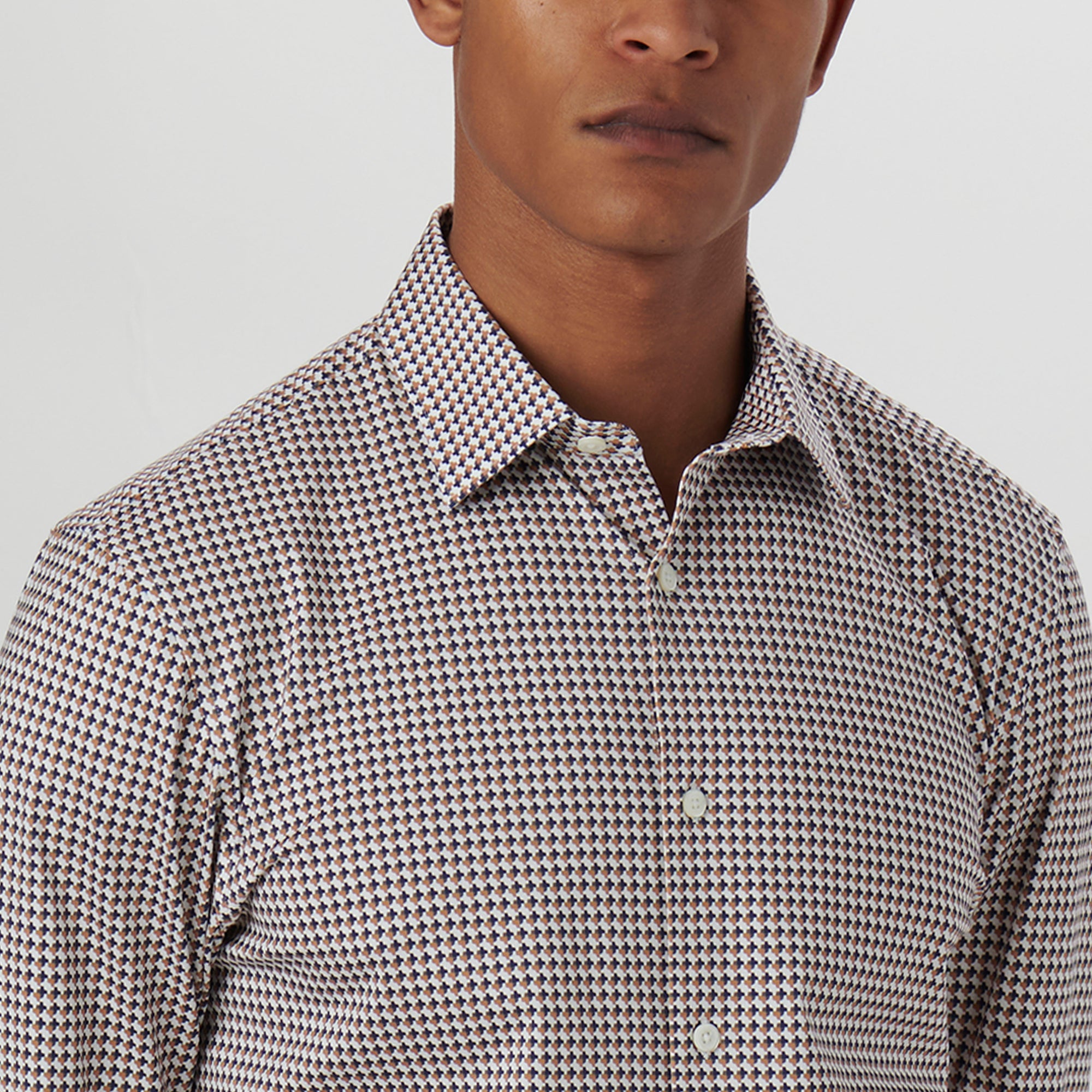 James Hound's Tooth OoohCotton Shirt