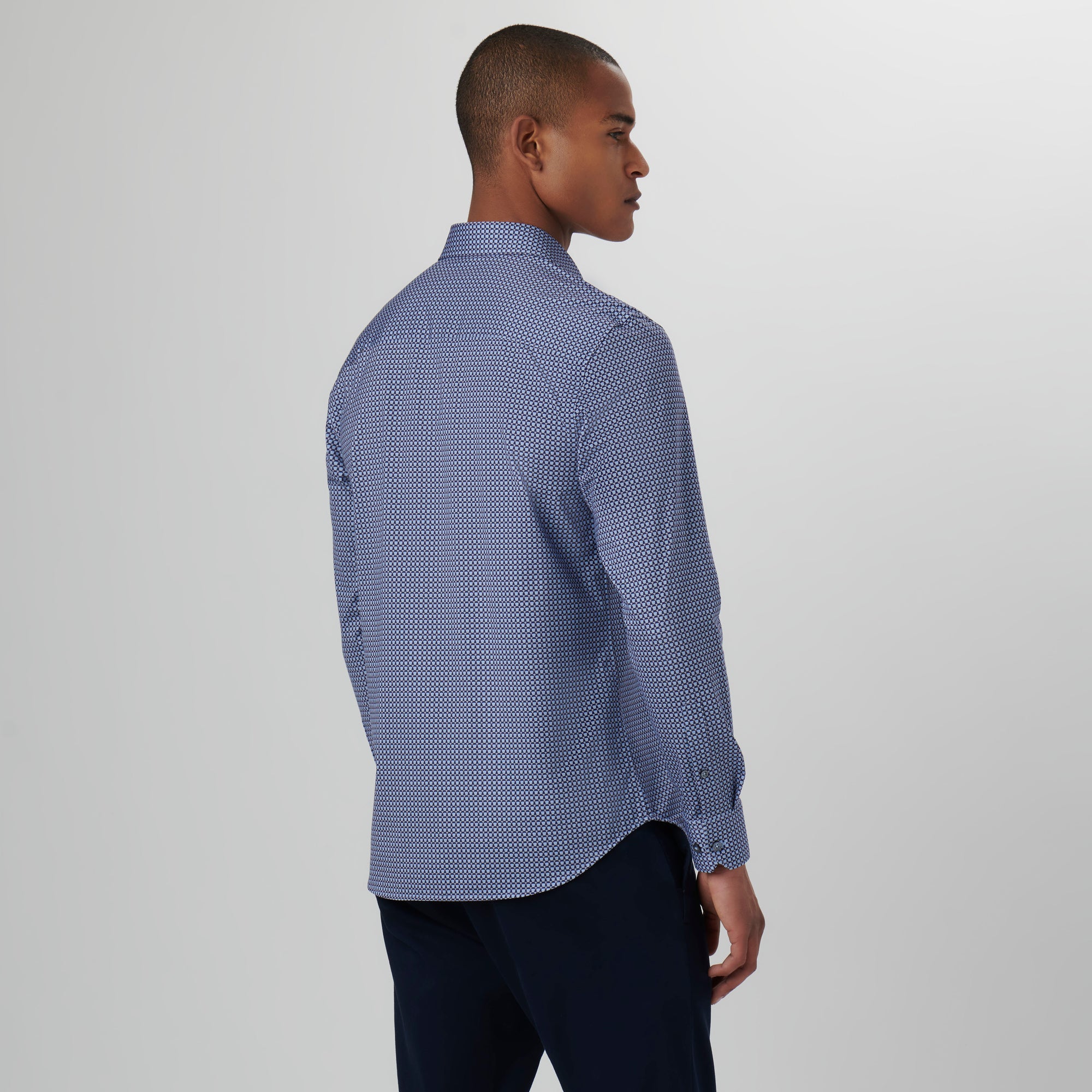 James Abstract Print OoohCotton Shirt