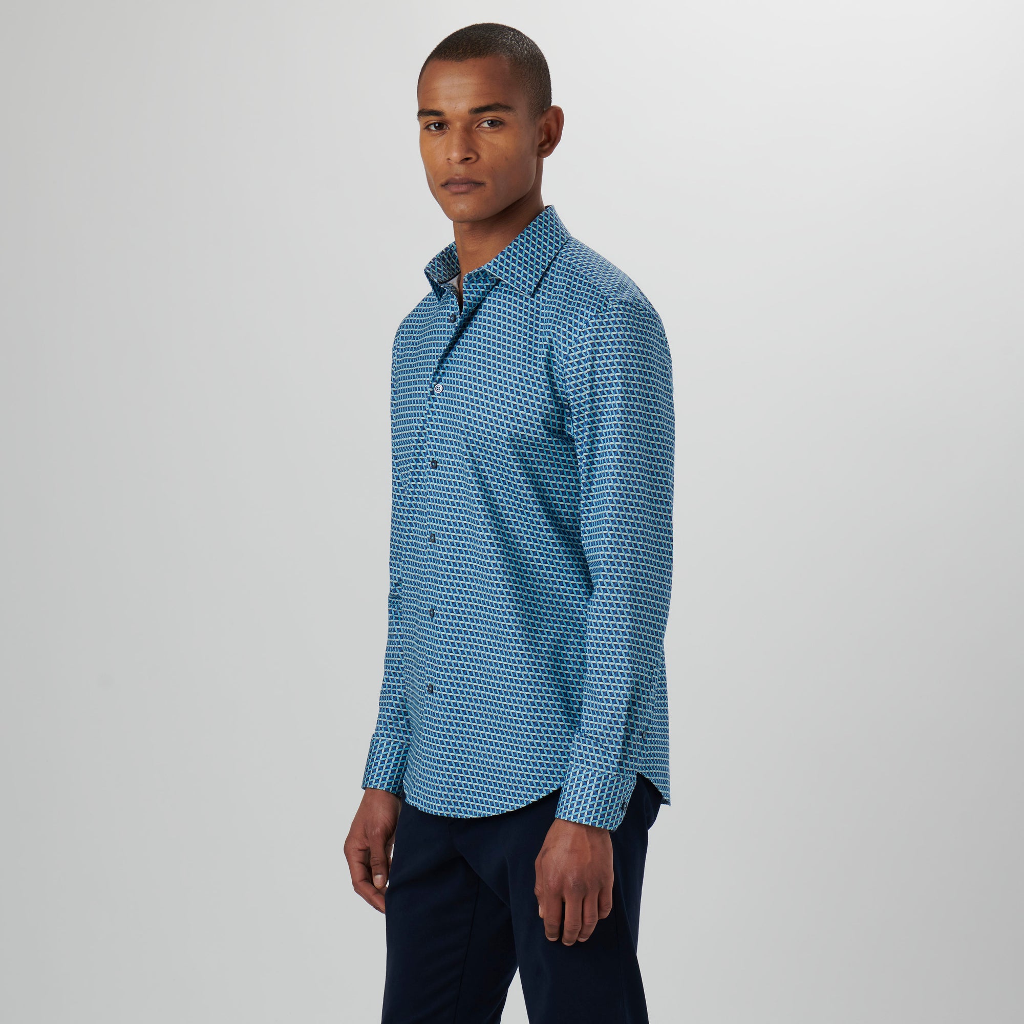 James Geometric OoohCotton Shirt