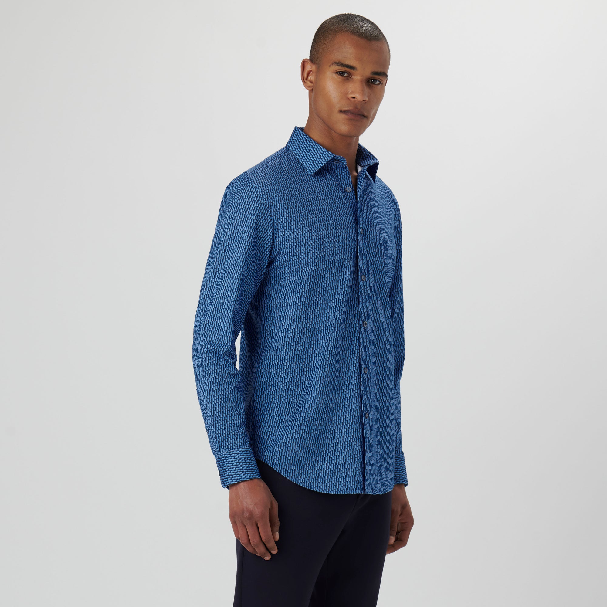 James Illusion Print OoohCotton Shirt