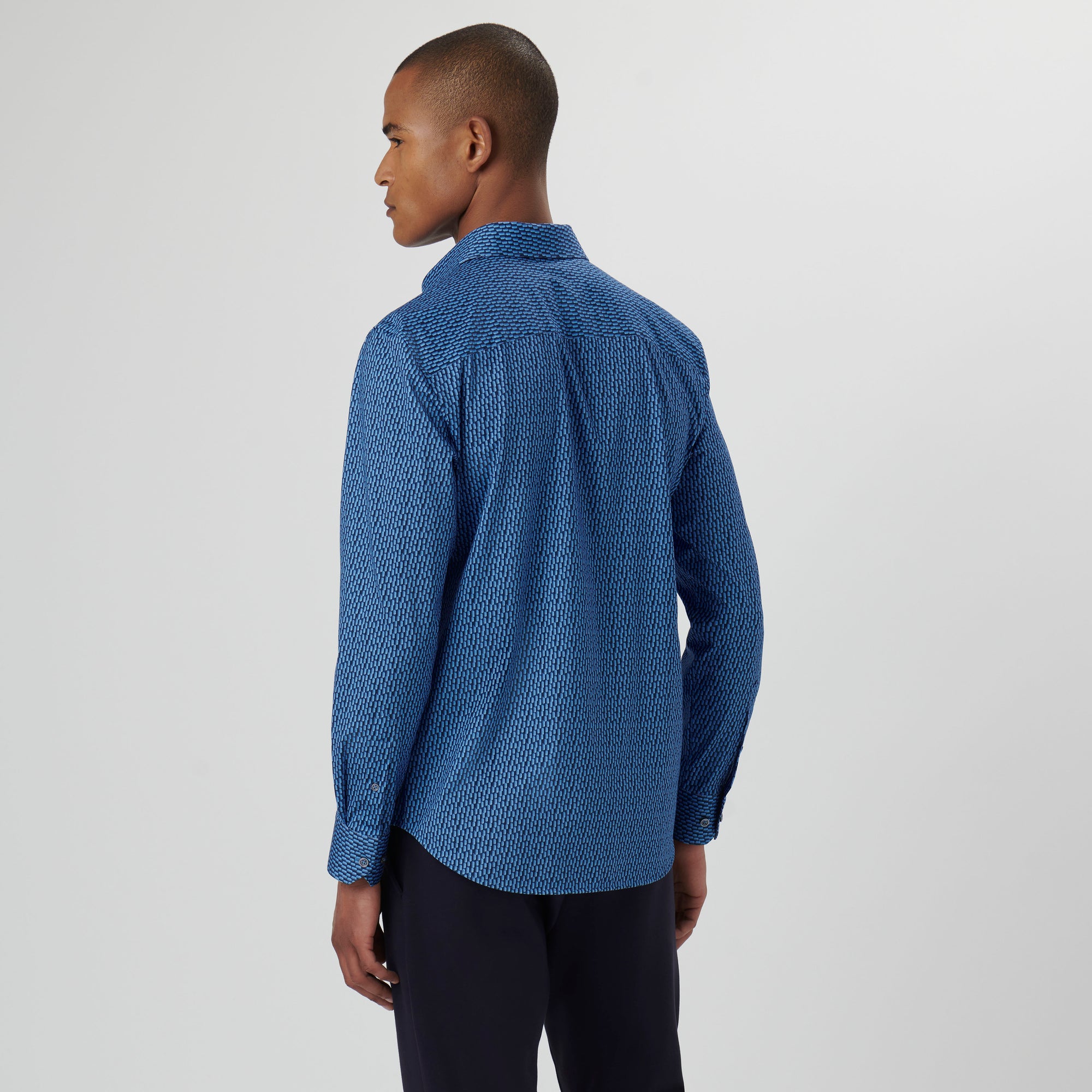 James Illusion Print OoohCotton Shirt