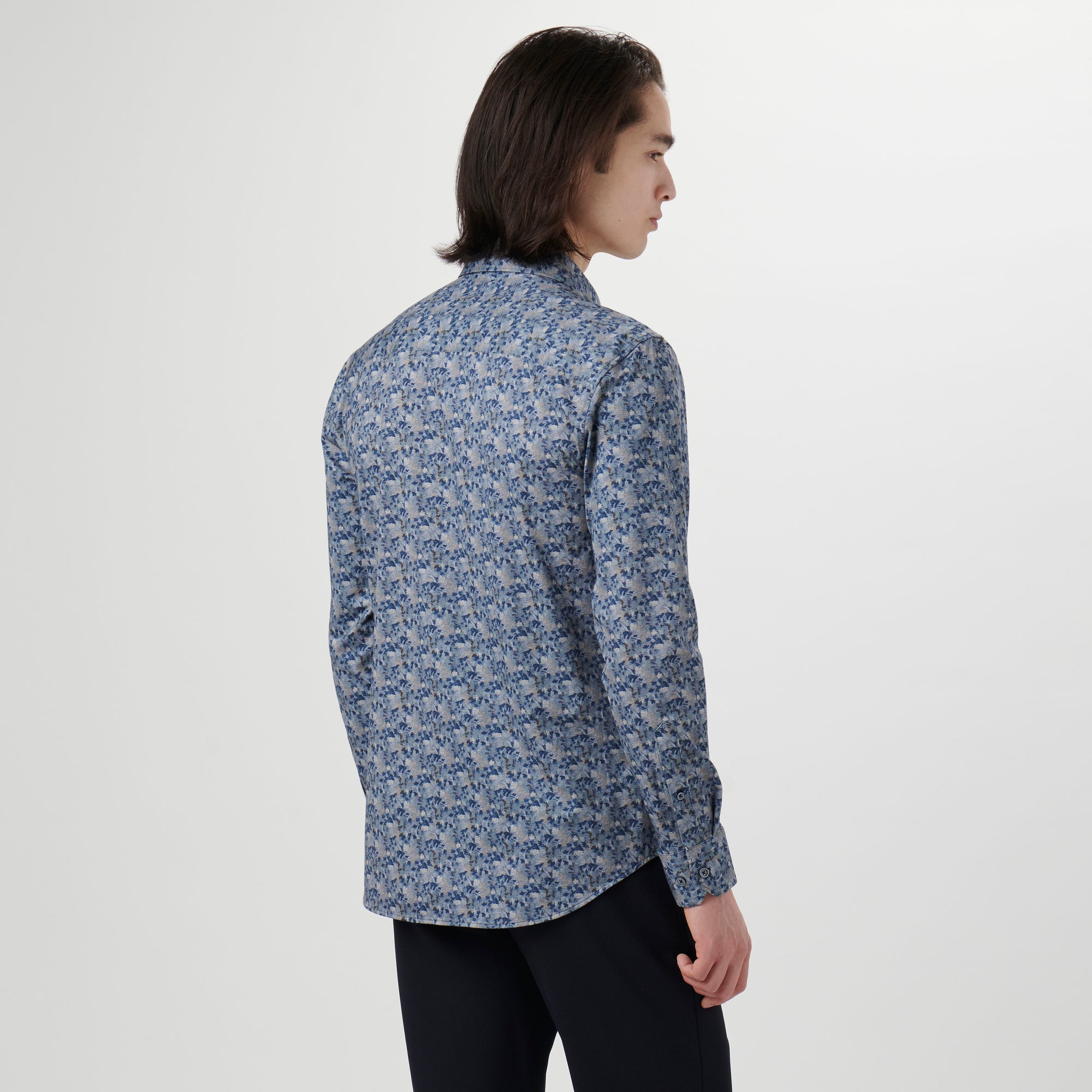 James Abstract Print OoohCotton Shirt