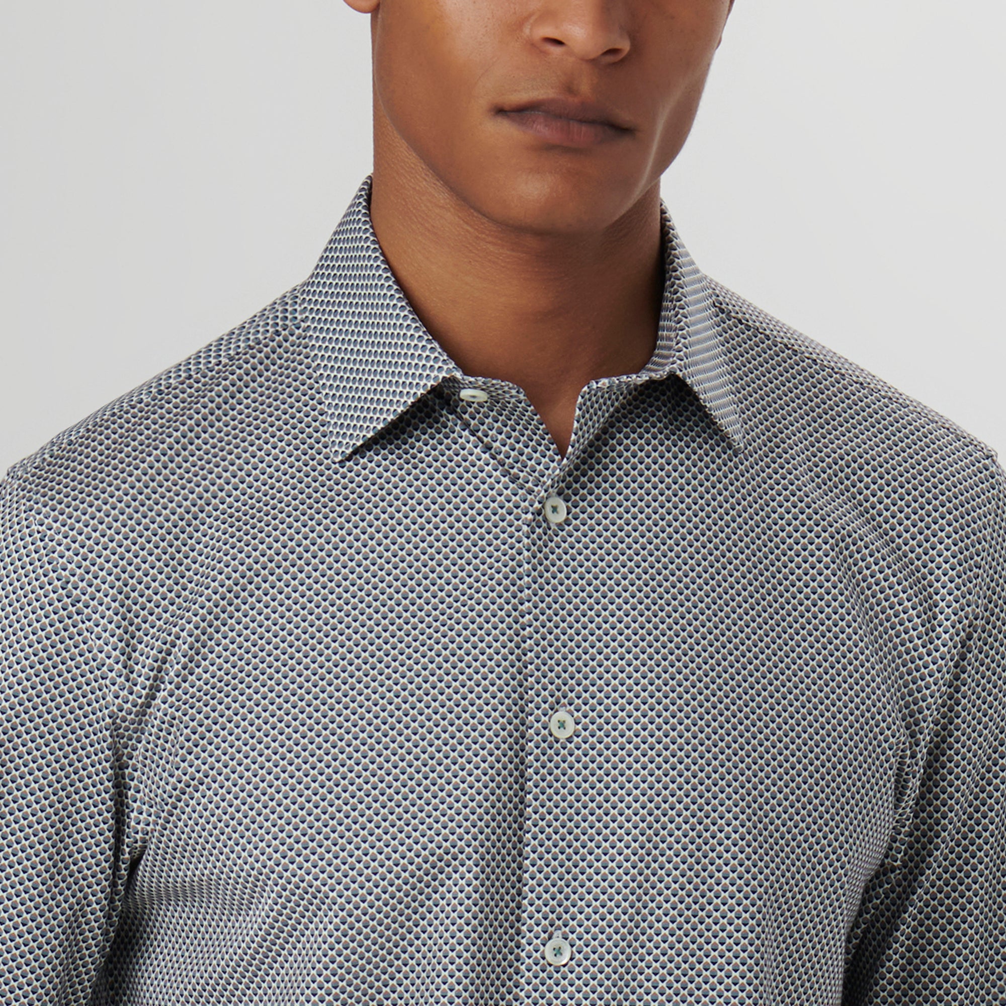 James Geometric OoohCotton Shirt