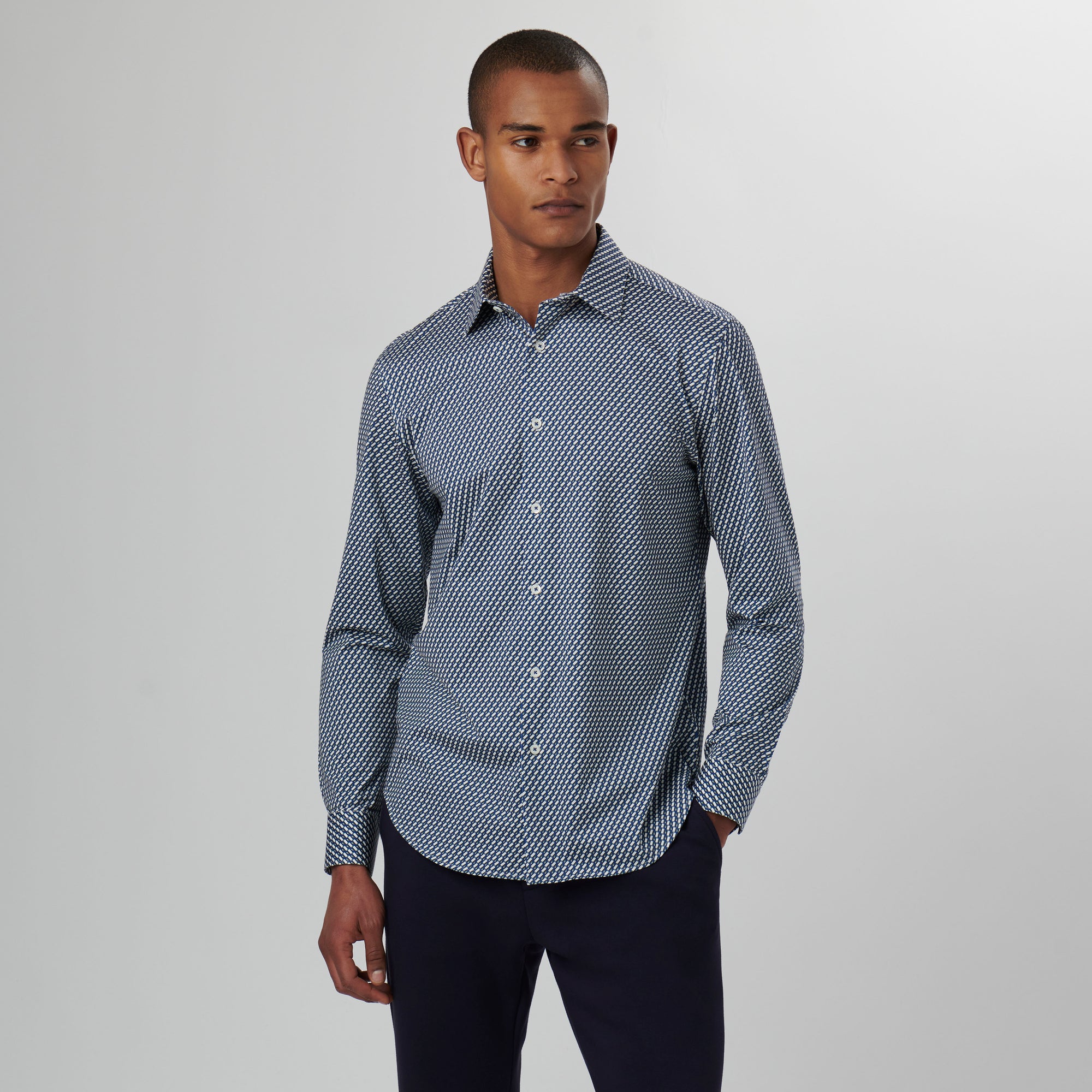 James Illusion Print OoohCotton Shirt