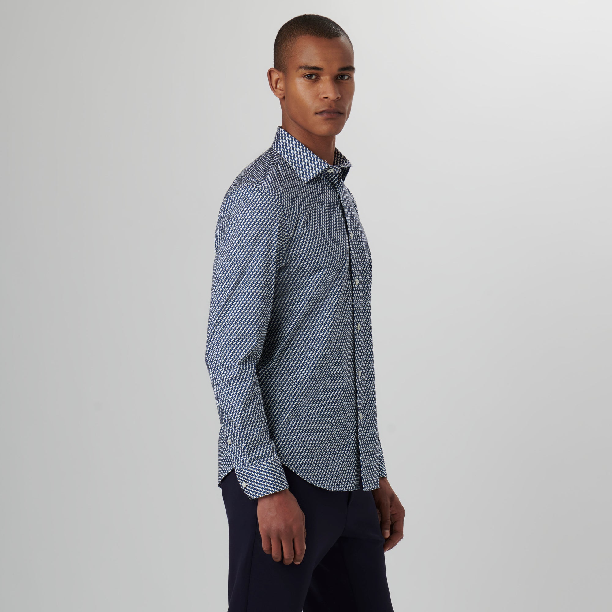 James Illusion Print OoohCotton Shirt