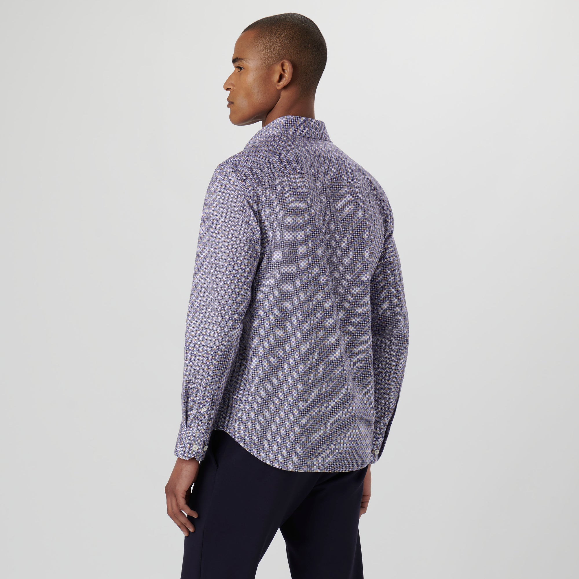 James Mosaic Print OoohCotton Shirt