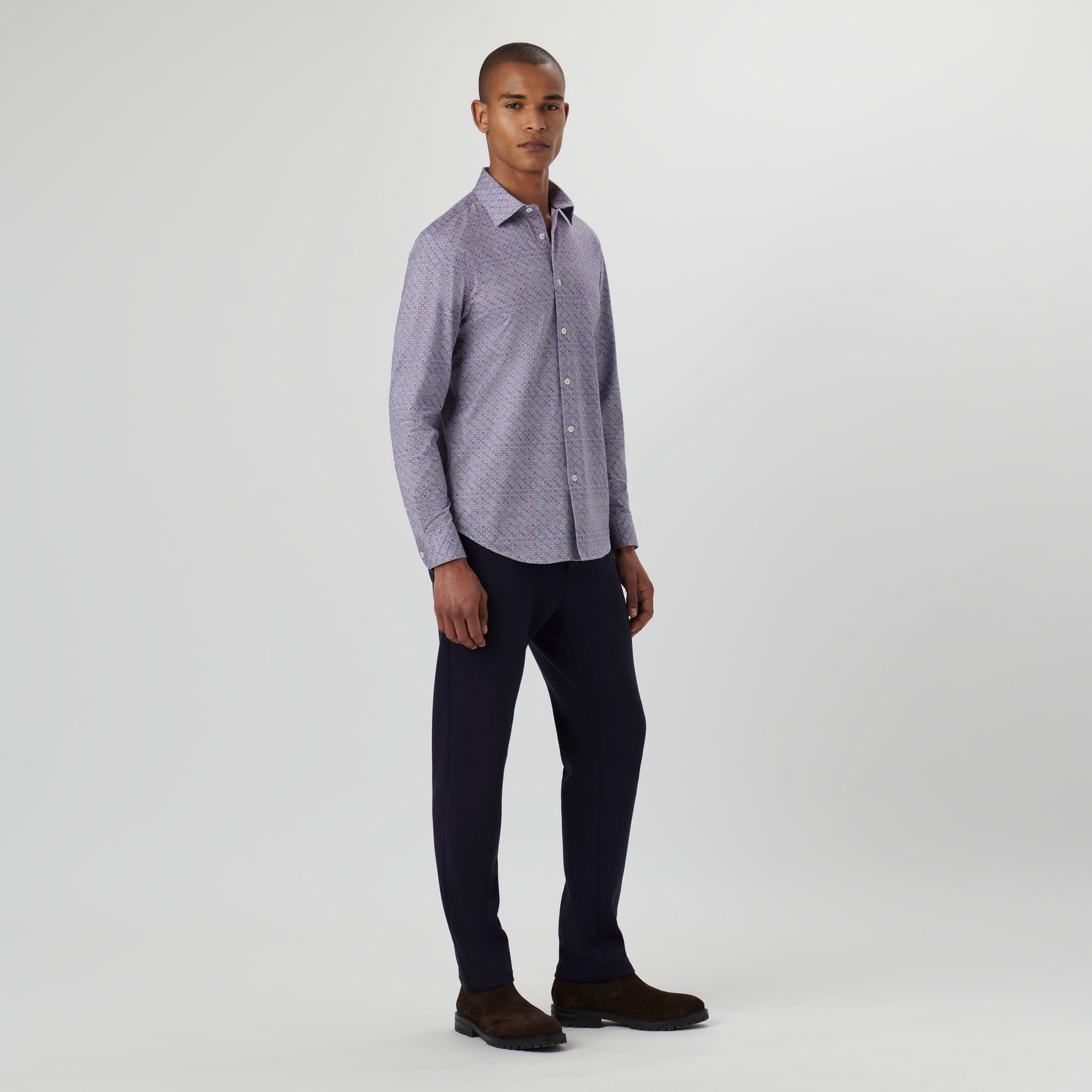 James Mosaic Print OoohCotton Shirt